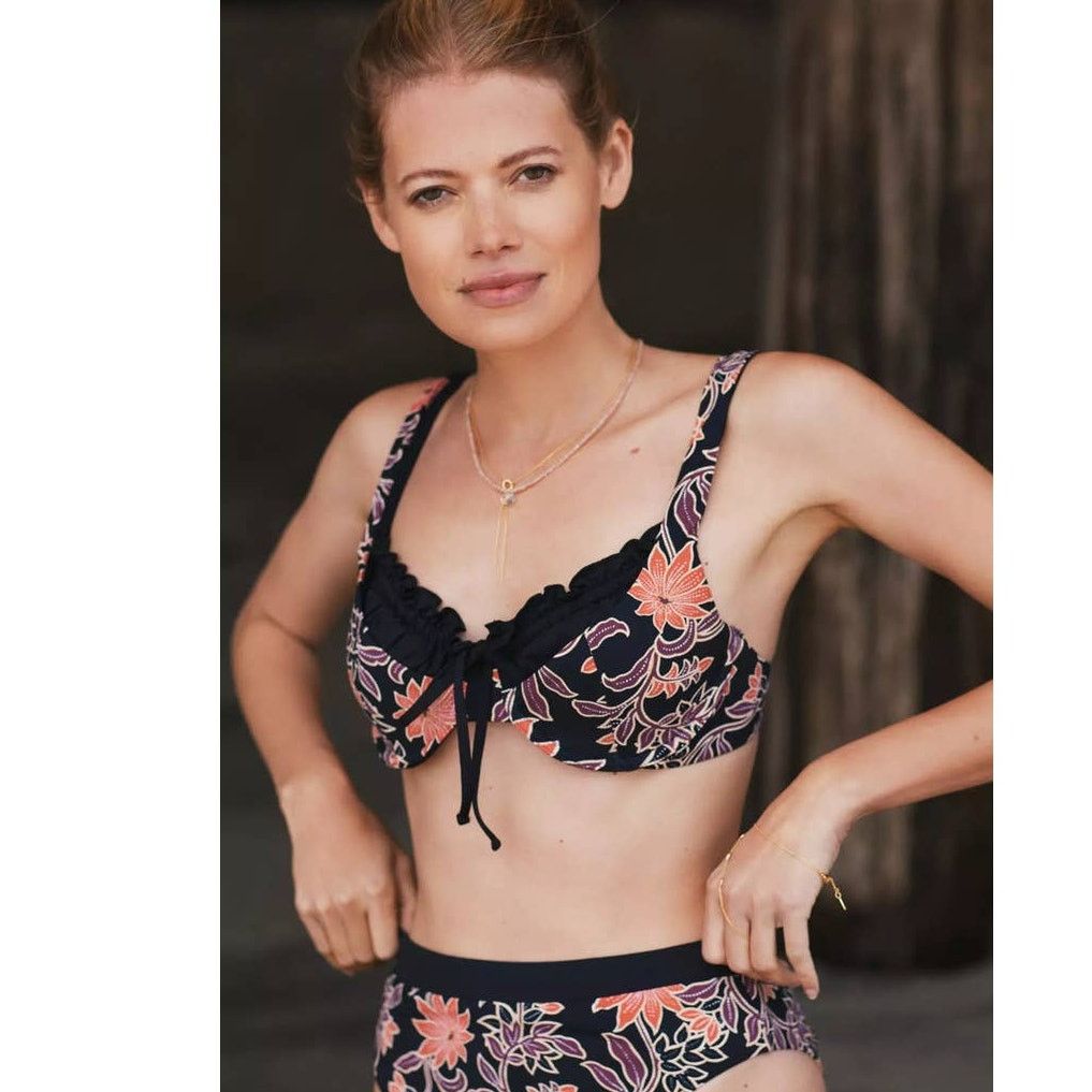 Anthropologie Anthropologie Kylie Underwire Bralette Bikini Top and Bottom Size S / US 4 / IT 40 - 3 Thumbnail