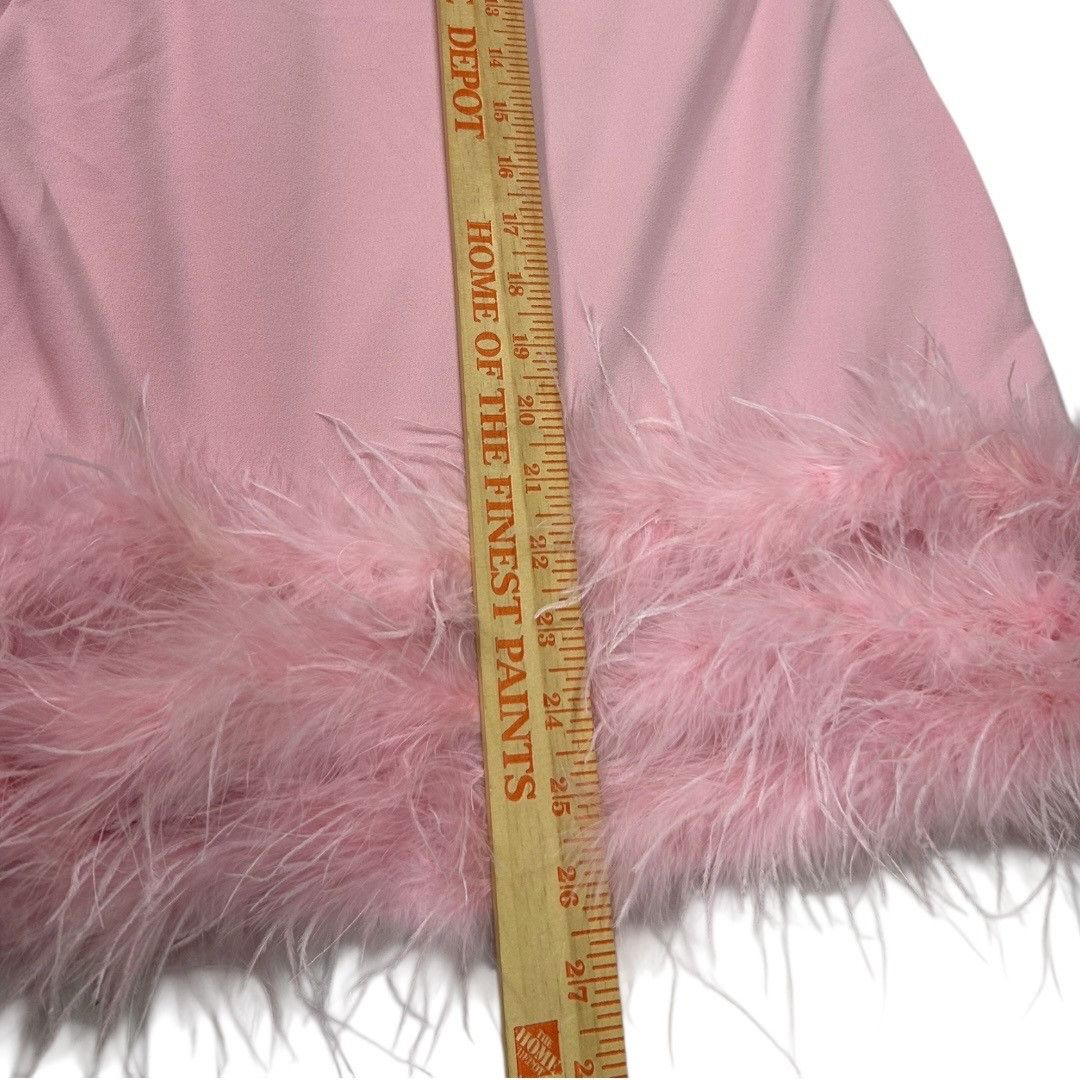 Lulus Lulus Fabulous Delight Light Pink Strapless Bustier Feather Size M / US 6-8 / IT 42-44 - 6 Thumbnail