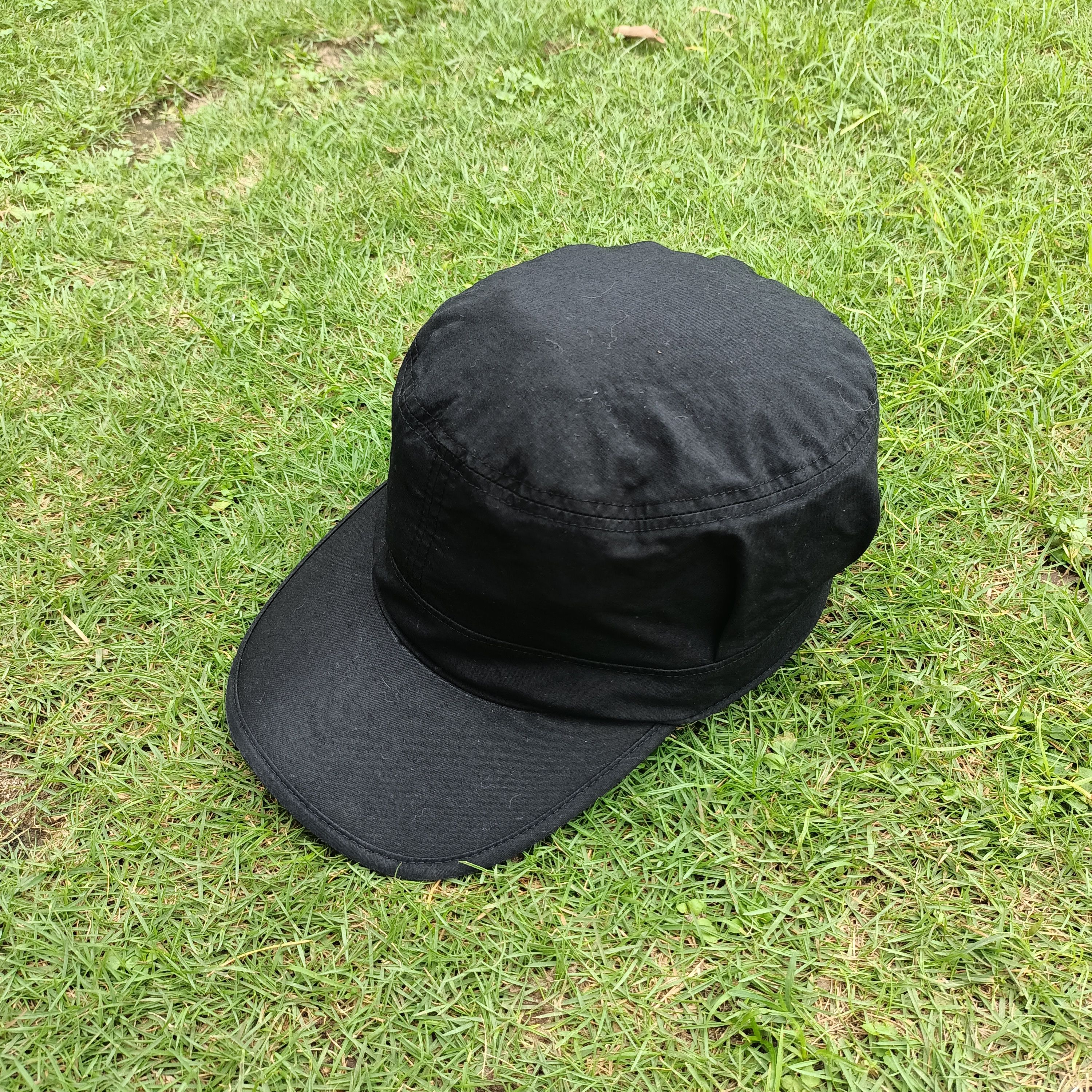 image of Ca4La Black Parachute Patrol Cap, Men's