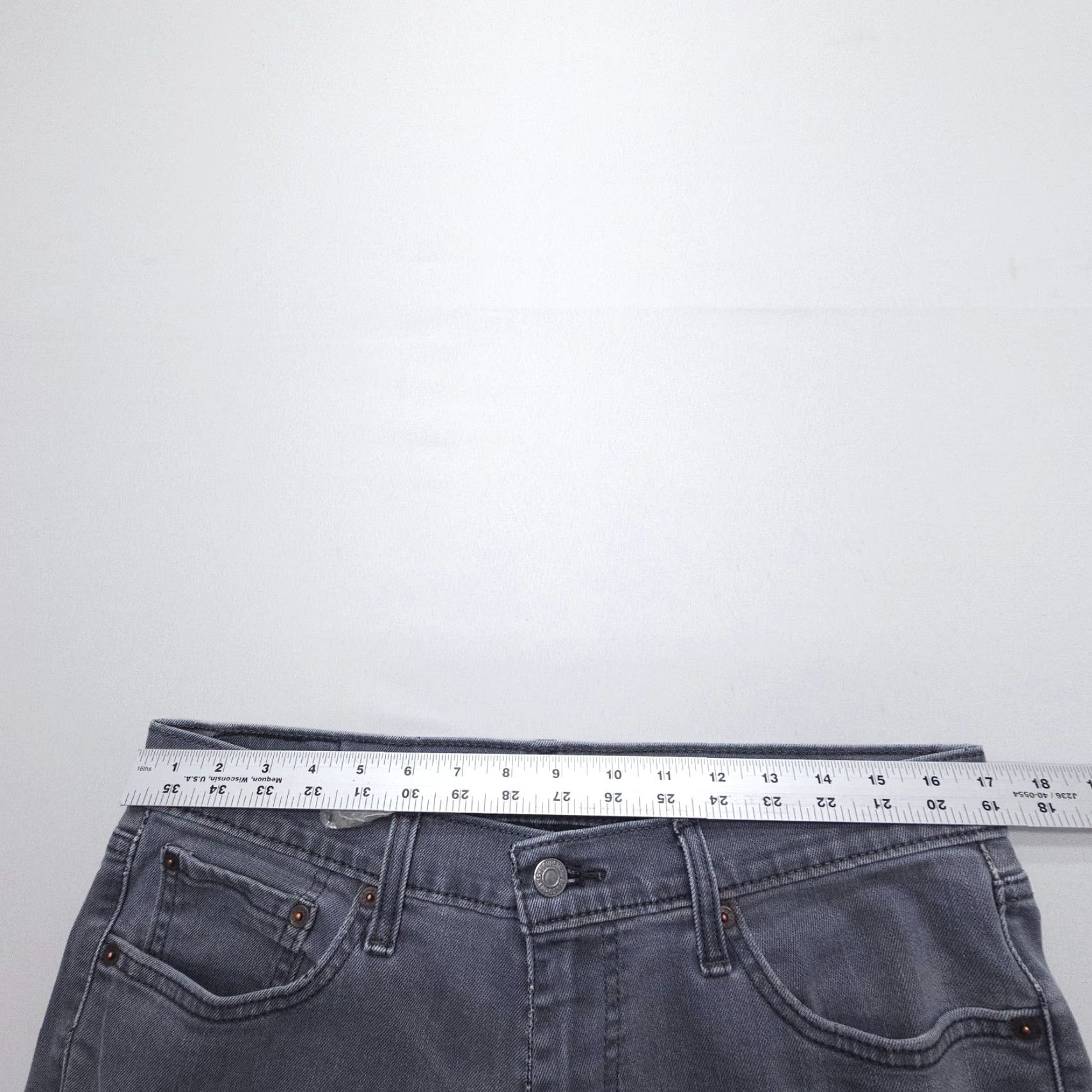 Levi's Levi's 541 Athletic Taper Jeans Men's Regular 33 Gray 29" Inseam Stretch Denim 5-Pocket Modern Fit Theory: American Vintage: No Size US 33 - 6 Thumbnail