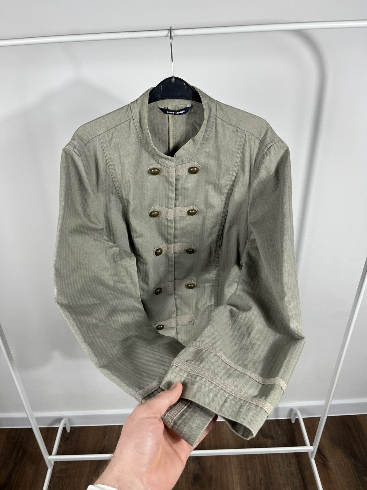Other Napoleon Military Style Jacket Button Front Structured Fit Size M / US 6-8 / IT 42-44 - 9 Thumbnail