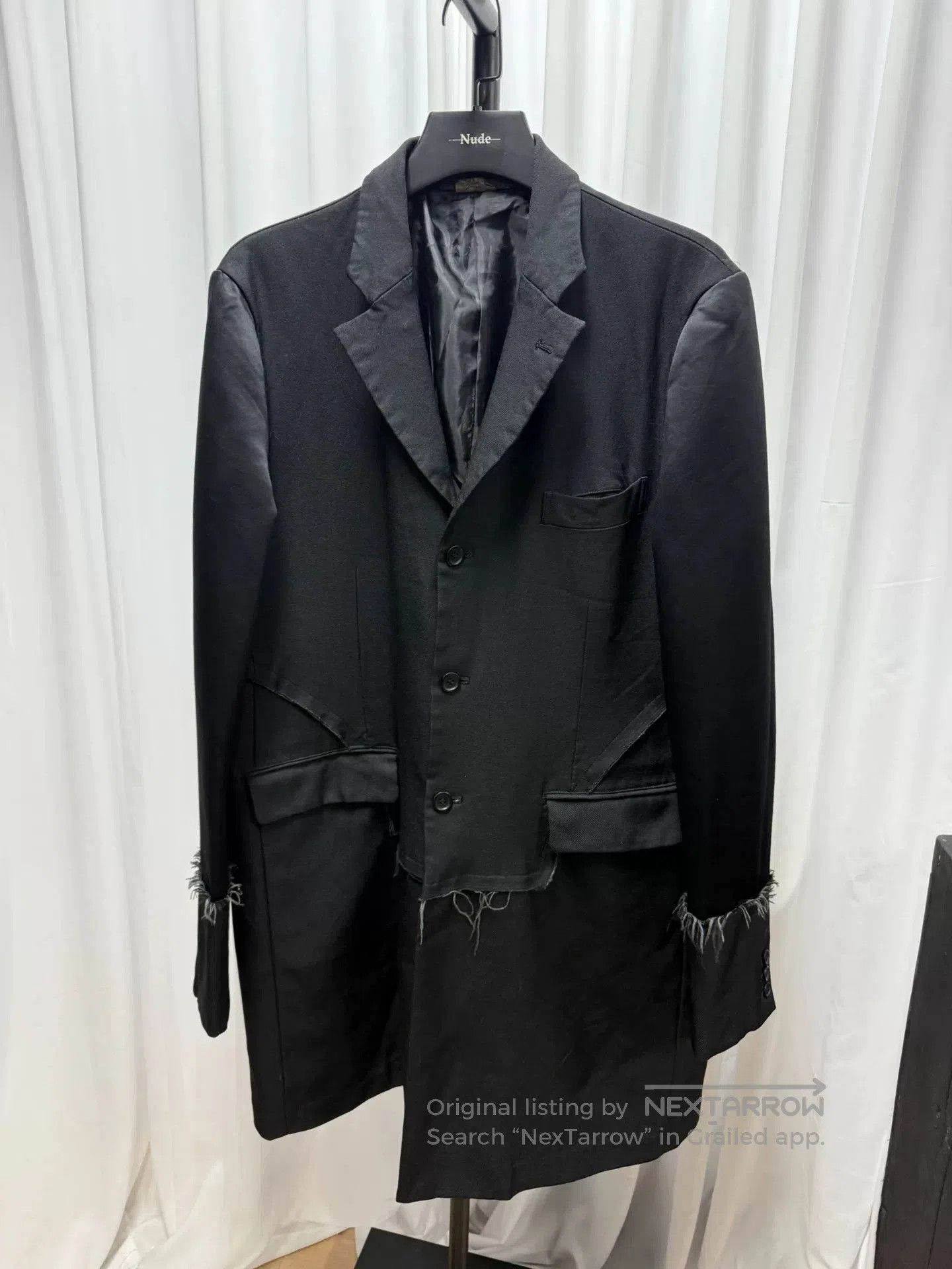 Comme des Garcons Black comme des garcons black silk coat. Size US XL / EU 56 / 4 - 1 Thumbnail