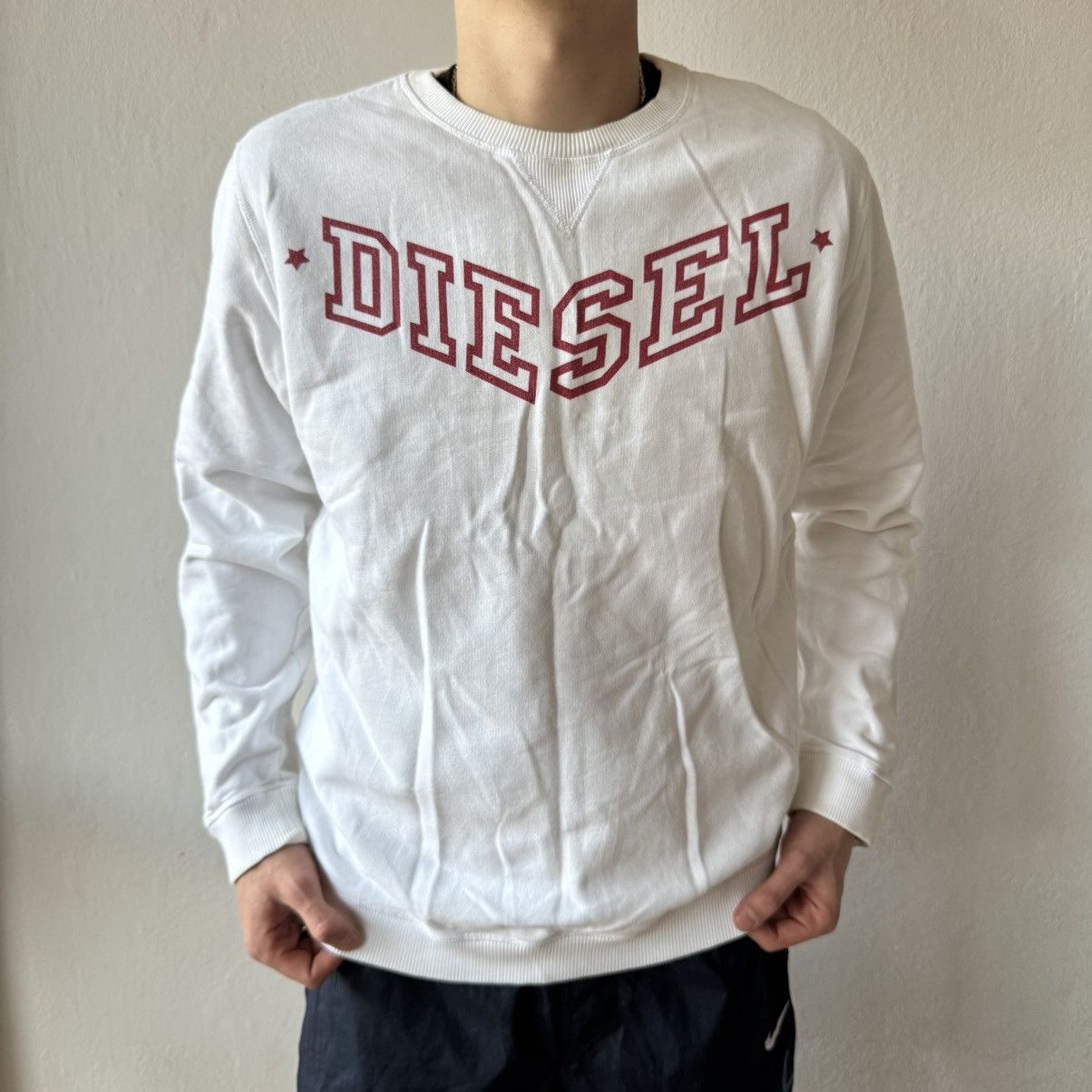 Diesel Vintage diesel crewneck sweatshirt hoodie big logo y2k Size US M / EU 48-50 / 2 - 2 Thumbnail