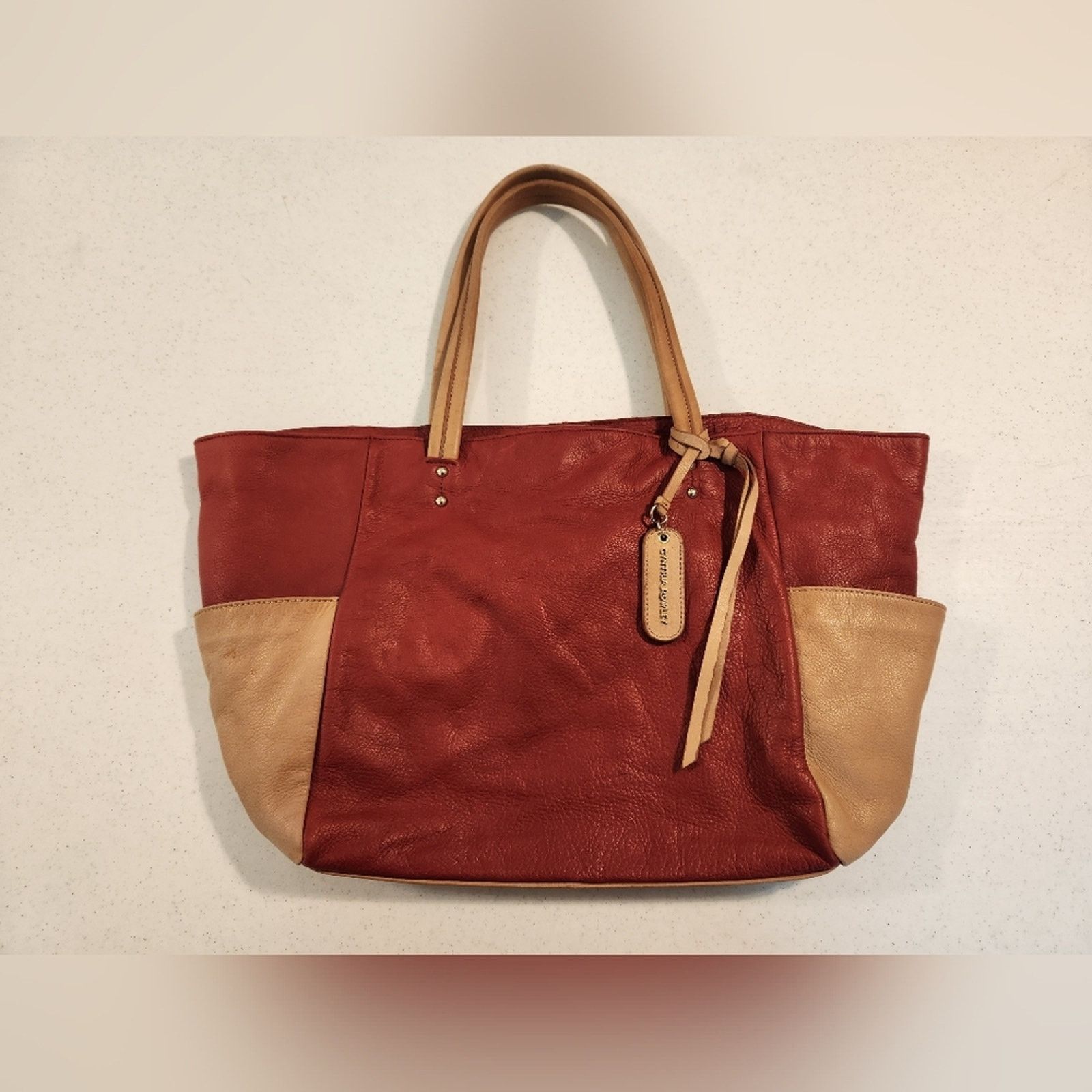 Cynthia Rowley Incredible Cynthia Rowley red leather tote Shoulder Bag Size ONE SIZE - 2 Thumbnail
