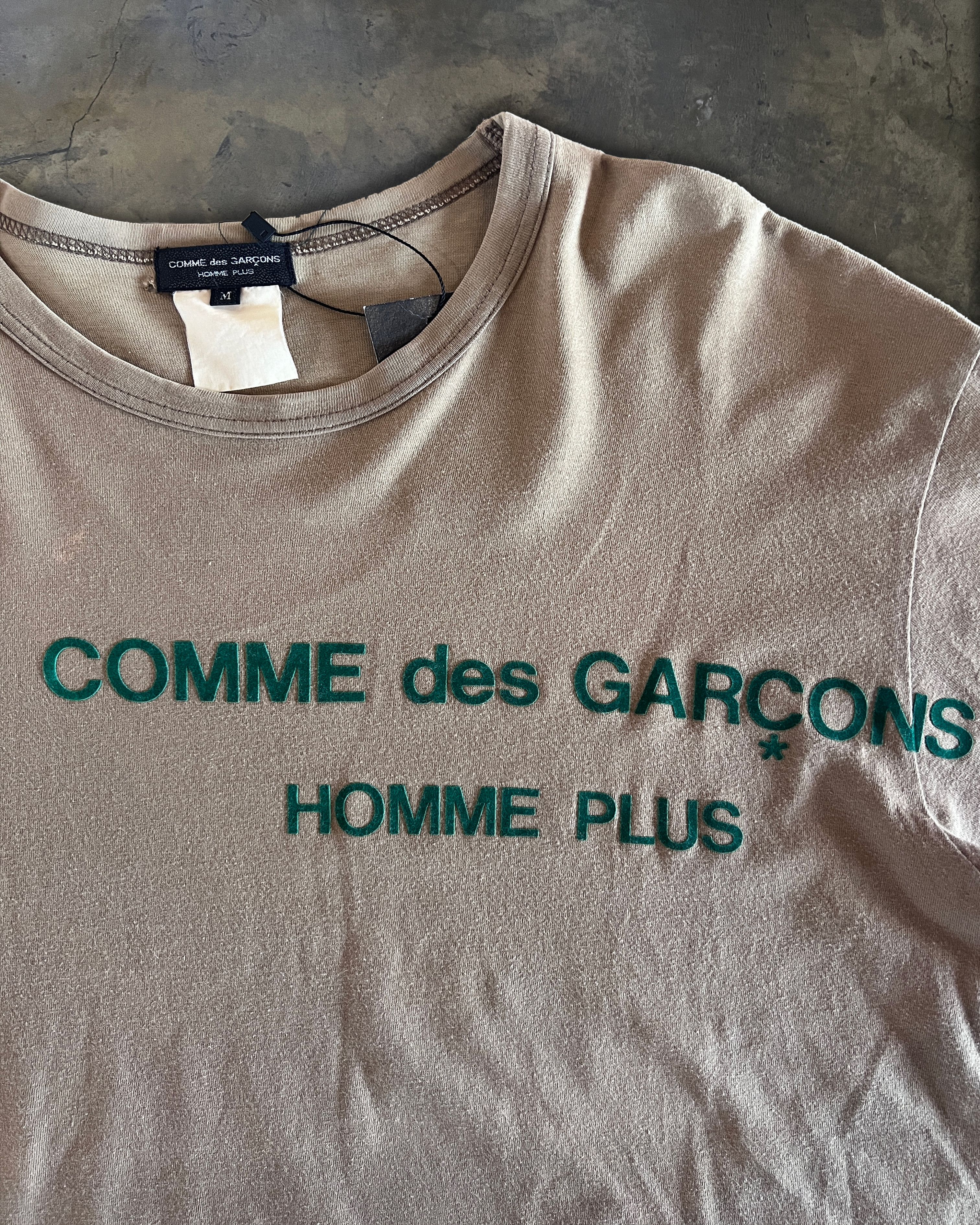 Comme des Garcons Homme COMME DES GARCONS HOMME 1996 PLUS FELT T-SHIRT Size US M / EU 48-50 / 2 - 2 Thumbnail