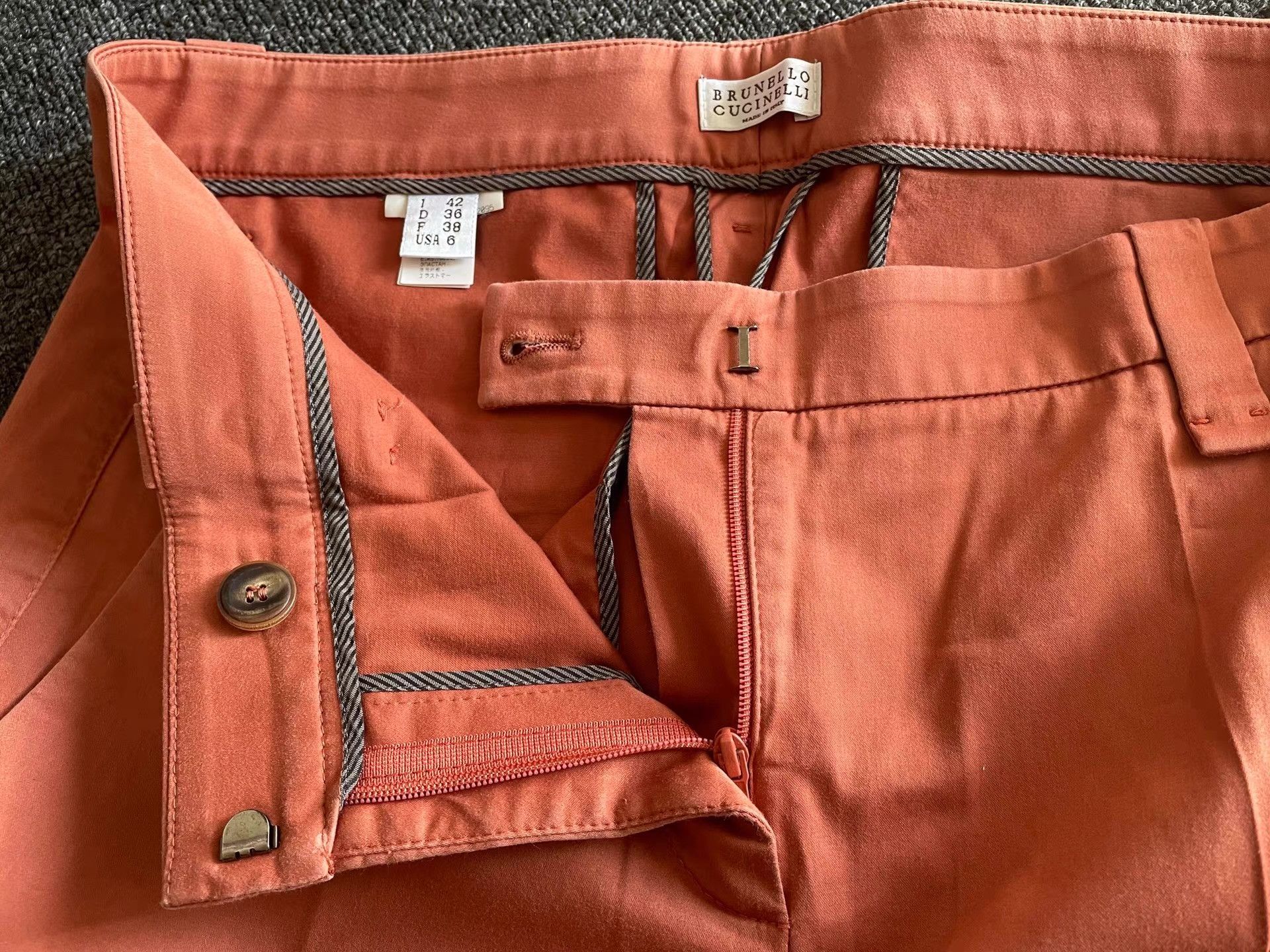 Brunello Cucinelli Brunello Cucinelli (BC) Luxury Women's Casual Pants Size US 32 / EU 48 - 5 Thumbnail