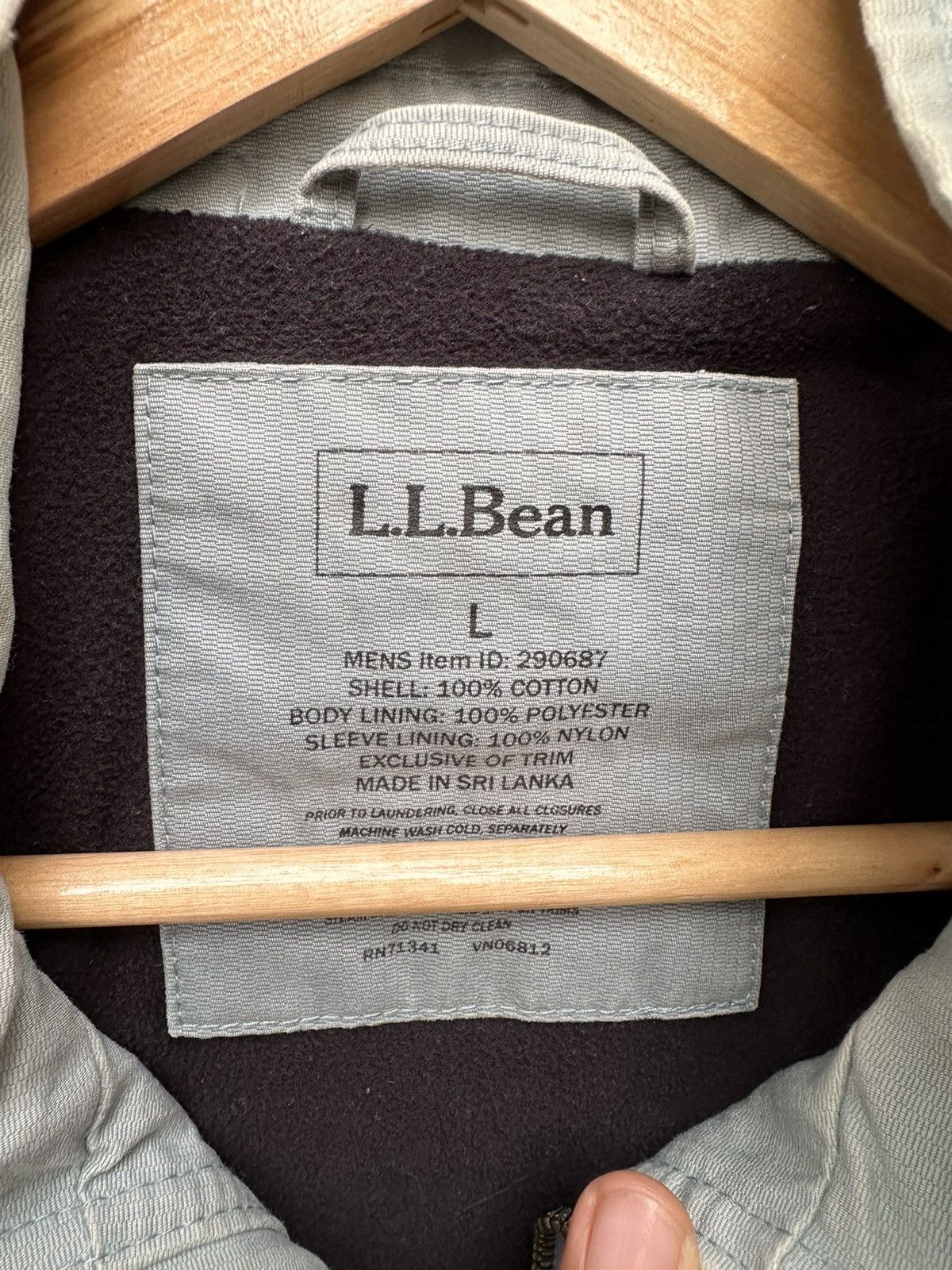 Vintage 👹Vintage LL.BEAN Fleece Lined Detroit Jacket Size US M / EU 48-50 / 2 - 10 Thumbnail