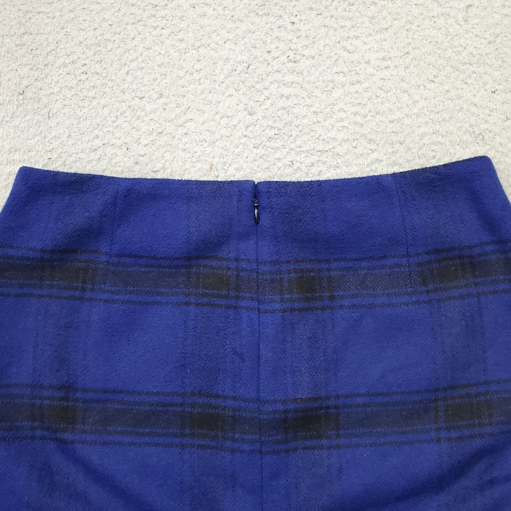 Talbots Talbots Skirt Womens 10 Multi Plaid Lined Back Zipper Pencil Straight STRETCH? Size 32" / US 10 / IT 46 - 8 Thumbnail