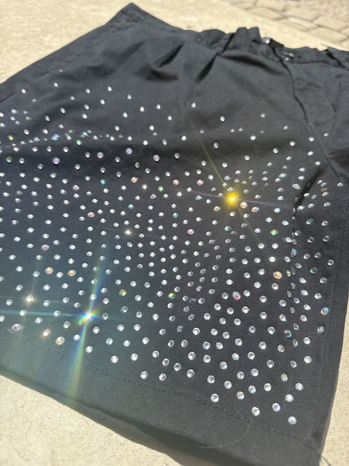 Vintage Rhinestone shorts Size US 36 / EU 52 - 4 Thumbnail