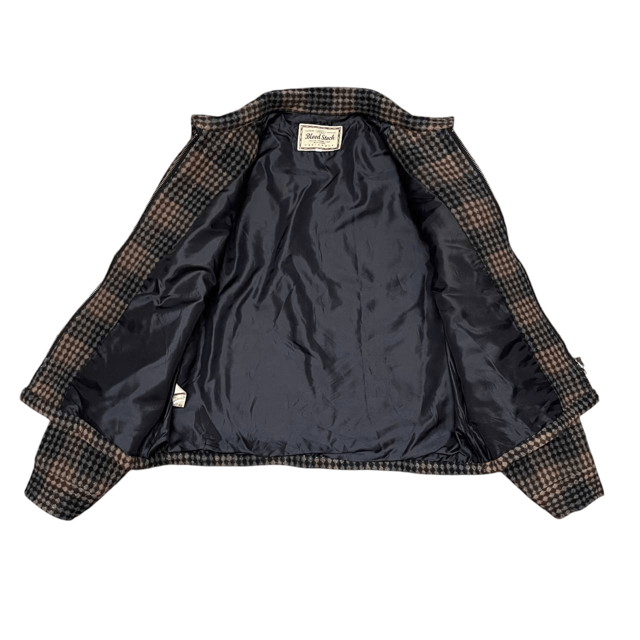 Japanese Brand Vintage Blood Stock Desirable Wool Zipper Jacket Detroit Size US M / EU 48-50 / 2 - 7 Thumbnail