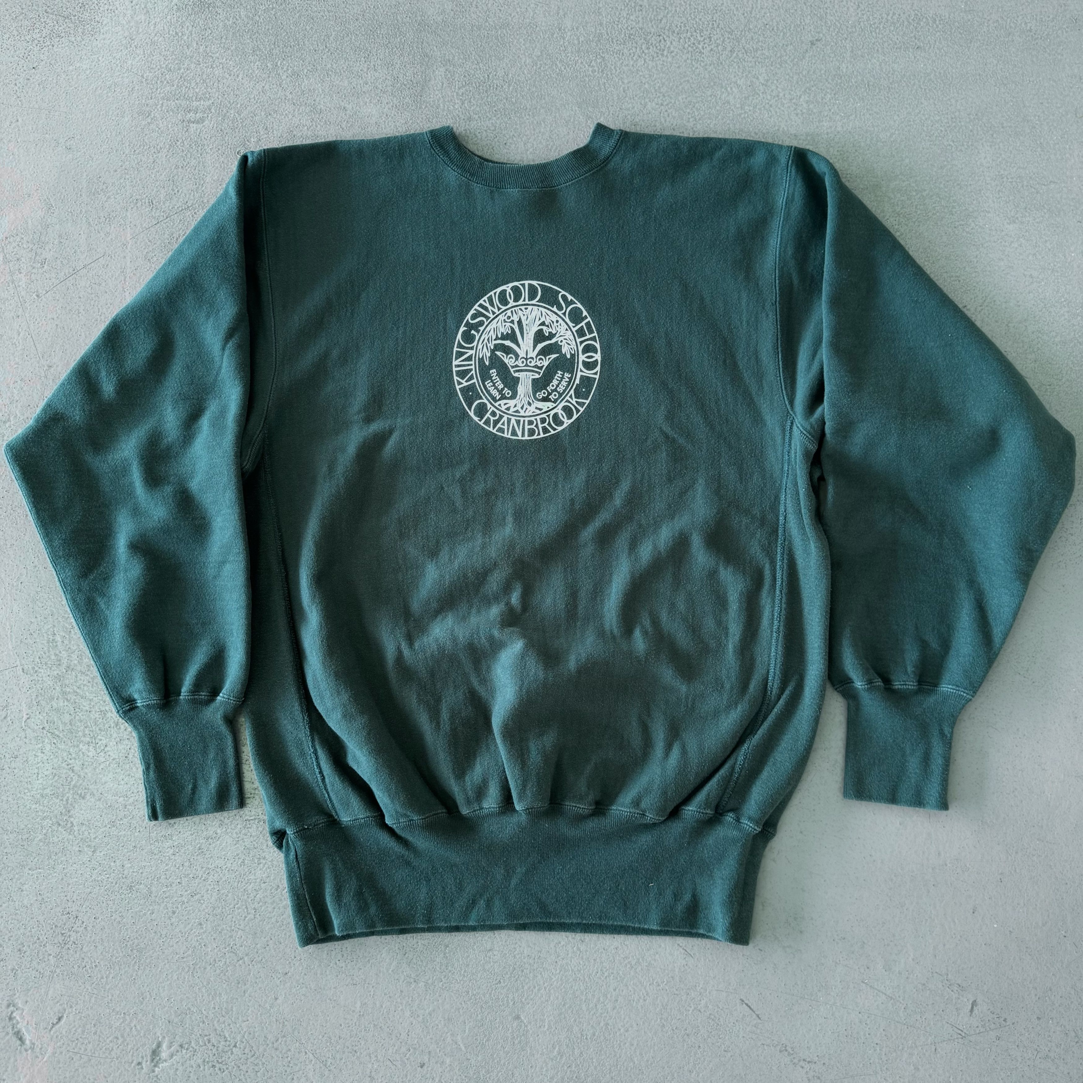 Champion Rare Vintage CHAMPION Reverse Weave Kingswood School Size US XXL / EU 58 / 5 - 1 Thumbnail