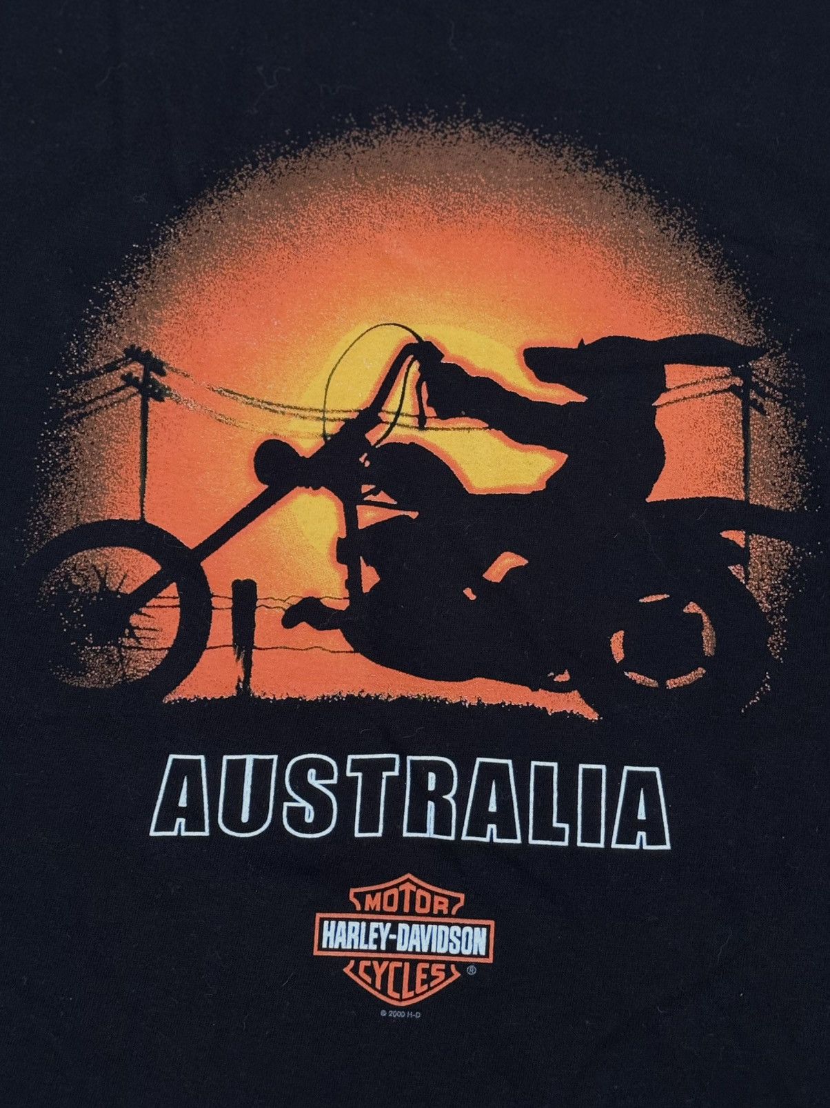 Harley Davidson × Vintage Vintage Harley Davidson Australia Melbourne ACME 2007 Size US XXL / EU 58 / 5 - 3 Thumbnail