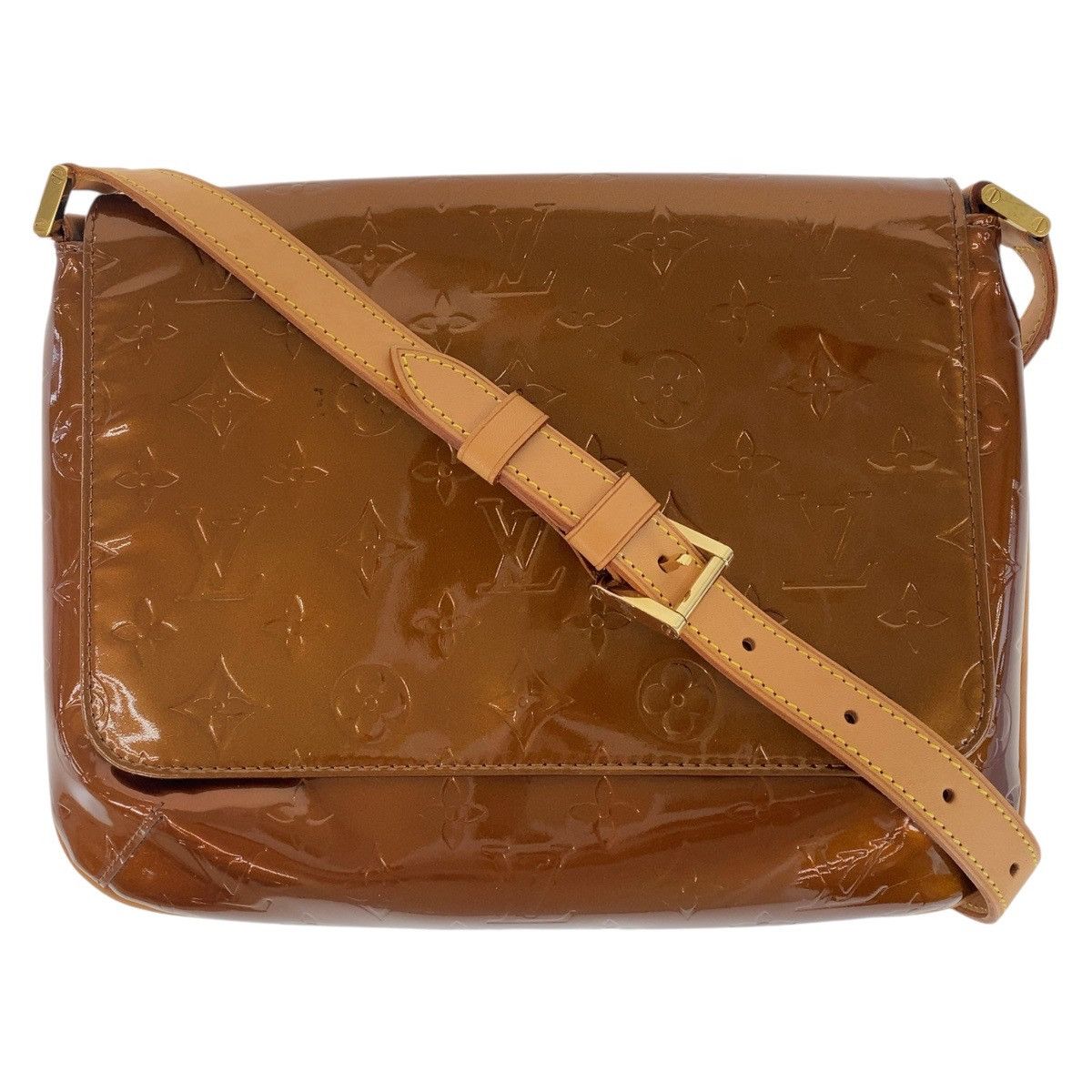 Louis Vuitton Louis Vuitton Louis Vuitton Vernis Thompson Street Shoulder Bag Leather Crossbody Bag M91124 in Very Good Condition Size ONE SIZE - 1 Thumbnail