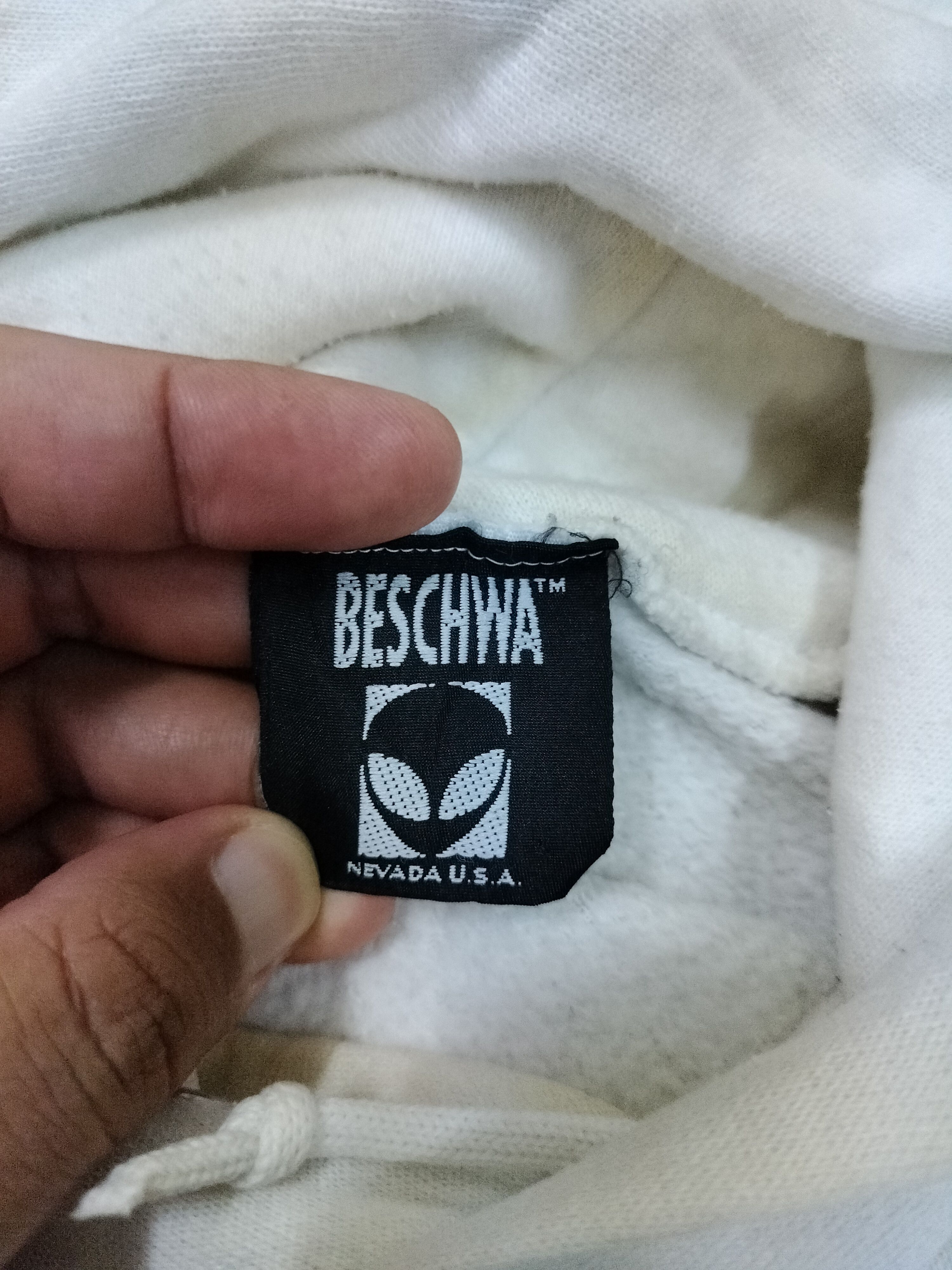 Vintage Vintage 90s Beschwa hoodie Alien Workshop Size US L / EU 52-54 / 3 - 7 Thumbnail