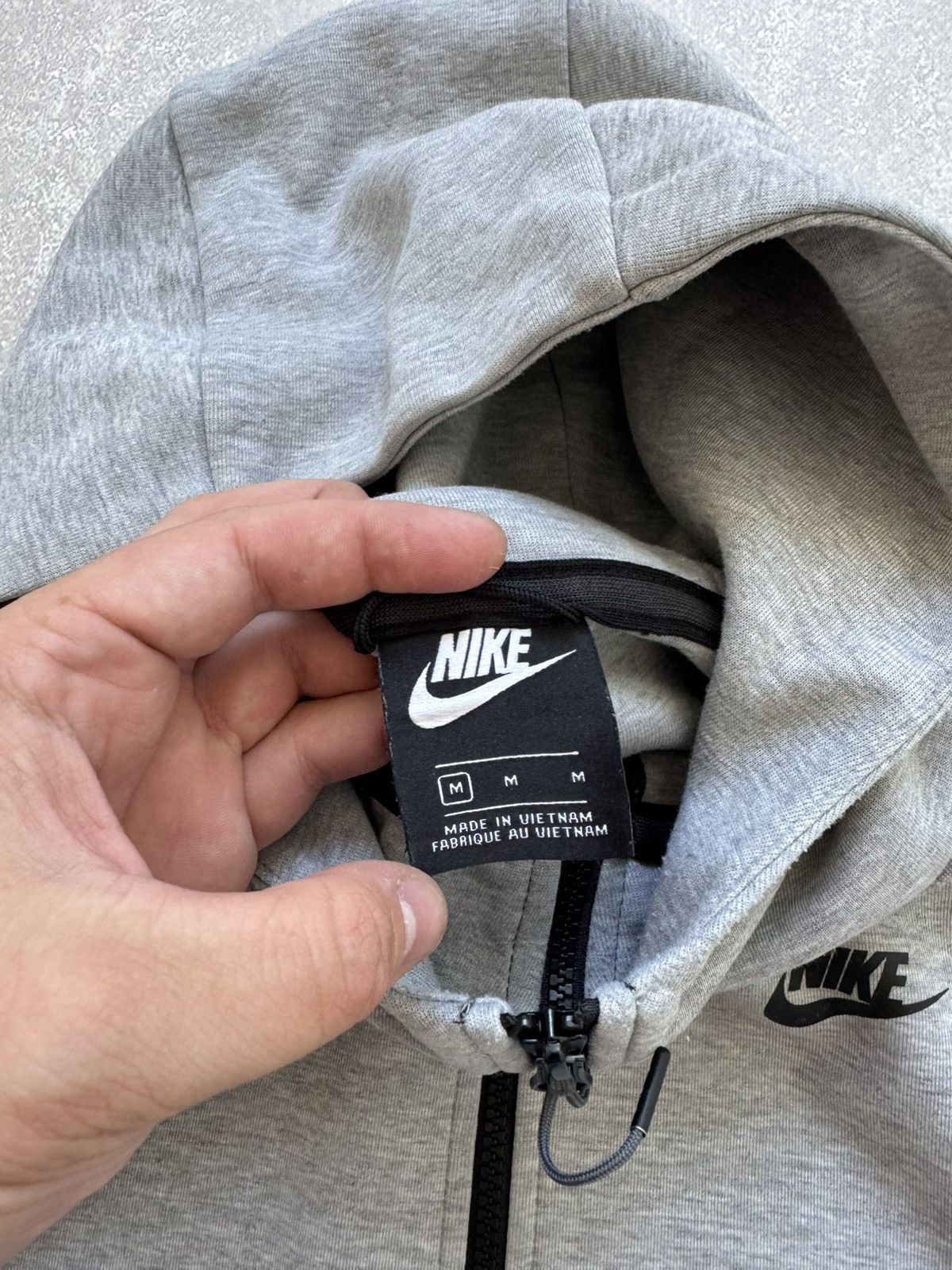 Nike Nike Tech Fleece 2019 Full Zip Gray Hoodie Drill Logo Size US M / EU 48-50 / 2 - 6 Thumbnail