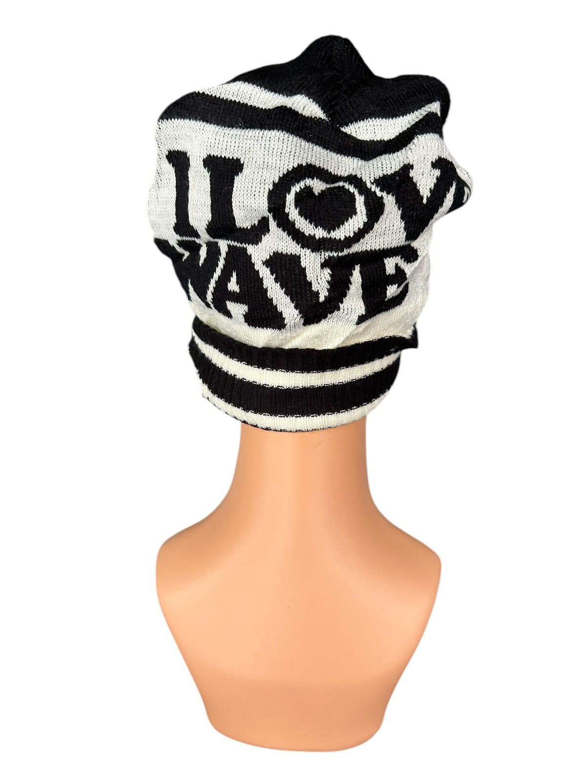 Japanese Brand × Kapital × Vintage I LOVE WAVE knitt Beanie Hats Size ONE SIZE - 2 Thumbnail