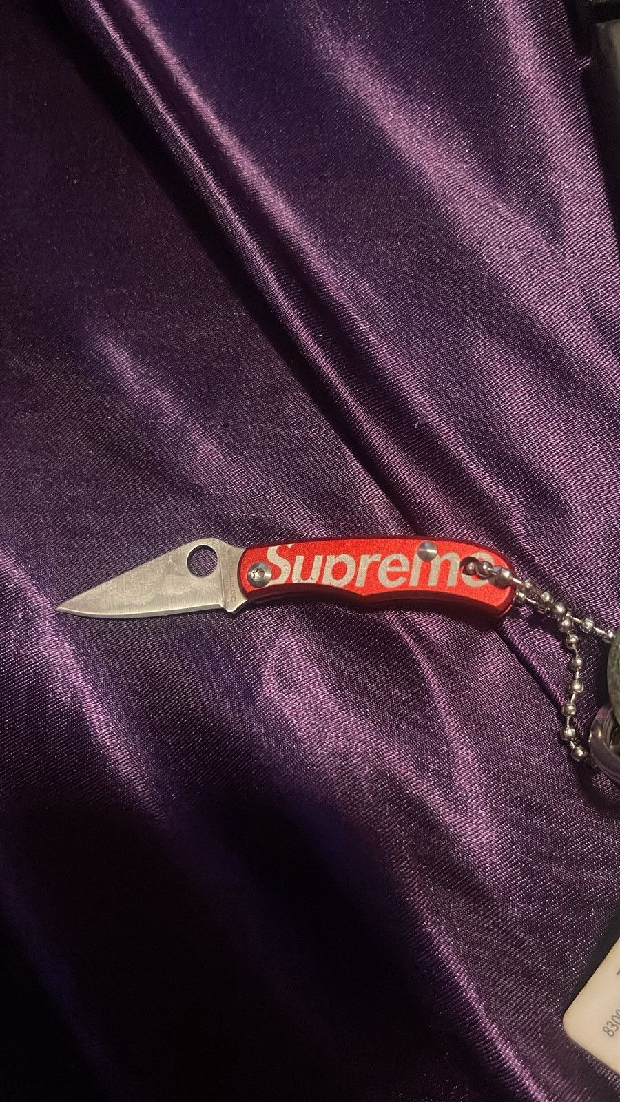 Supreme Supreme / spyderco bug knife Size ONE SIZE - 5 Thumbnail