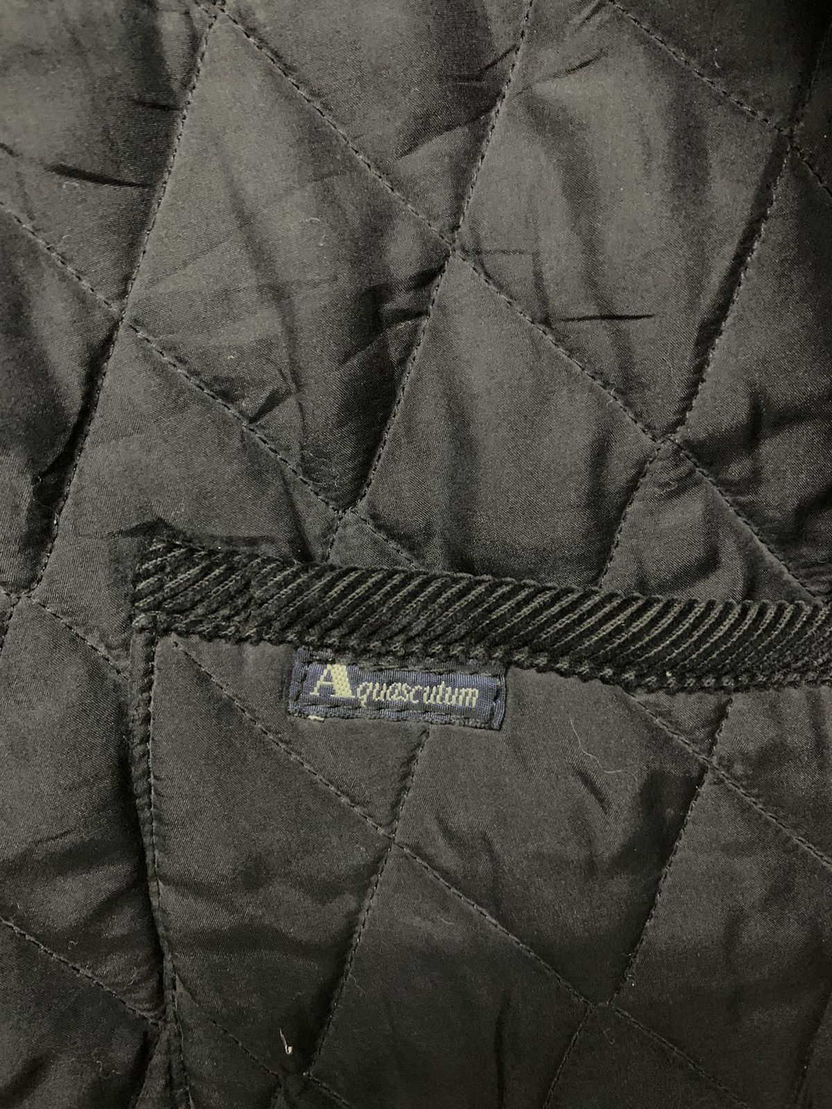 Aquascutum × Vintage 90s AQUASCUTUM QUILTED JACKET Size US S / EU 44-46 / 1 - 3 Thumbnail