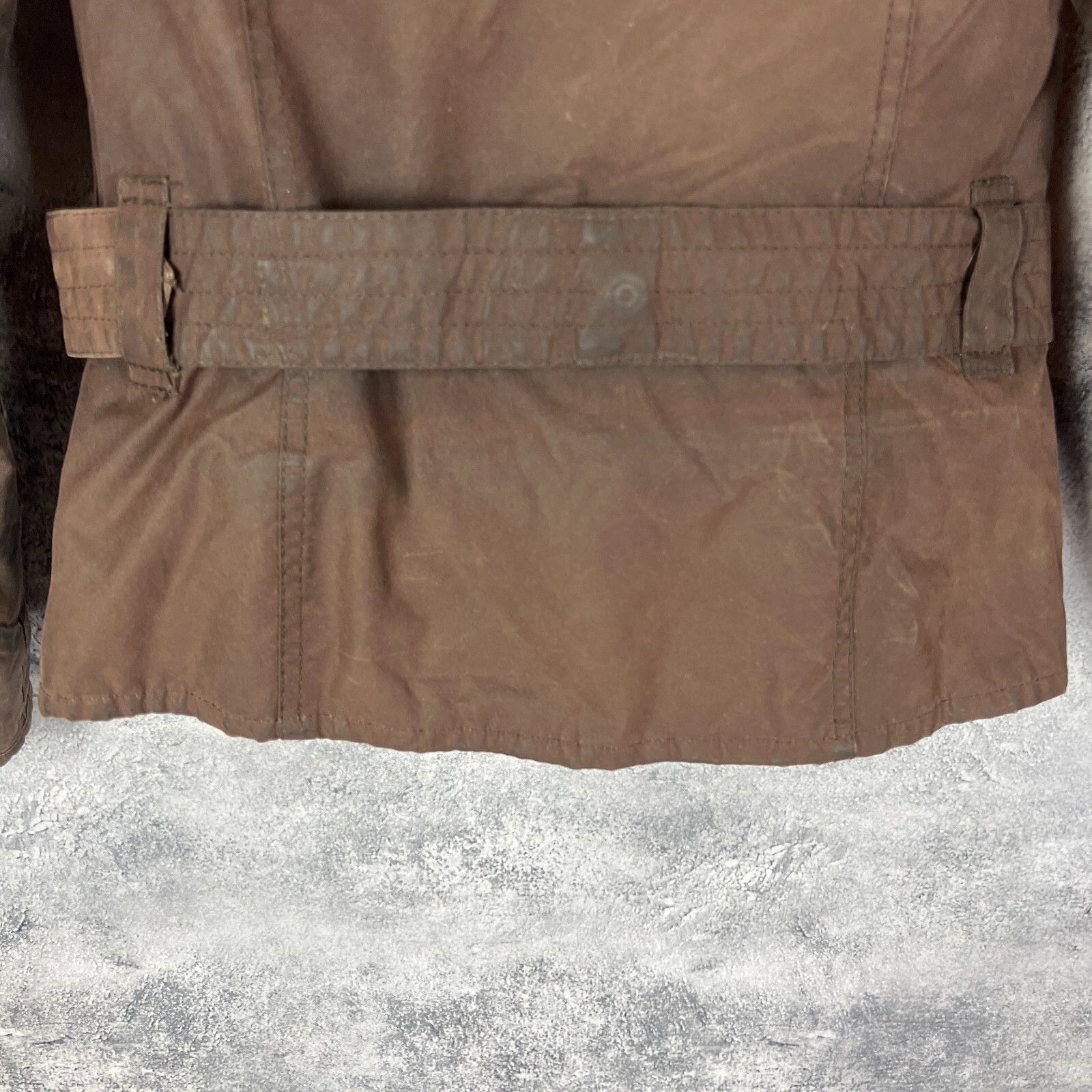 Barbour Barbour International Waxed Jacket Women's Size 4 Brown ` Size S / US 4 / IT 40 - 16 Thumbnail