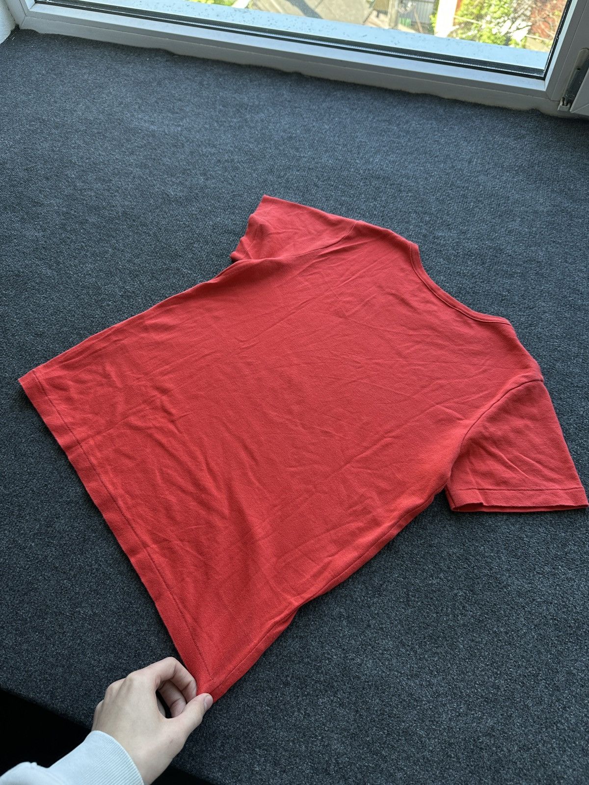 A.P.C. RARE MADE IN JAPAN 🚨 APC WOMEN RED SOFT TEE Size S / US 4 / IT 40 - 10 Thumbnail