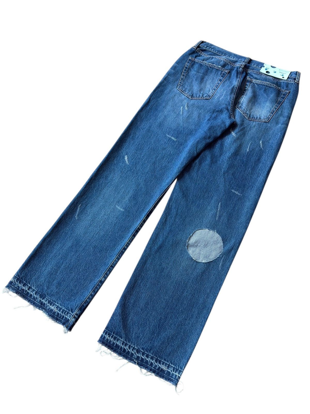 Off-White Off-White Virgil “CUT HERE” Denim Jeans Size US 34 / EU 50 - 4 Thumbnail