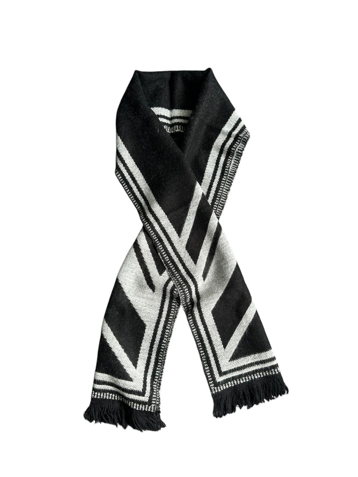 Le Grande Bleu (L.G.B.) 2000's GGD Japan wool scarf muffler Size ONE SIZE - 1 Thumbnail