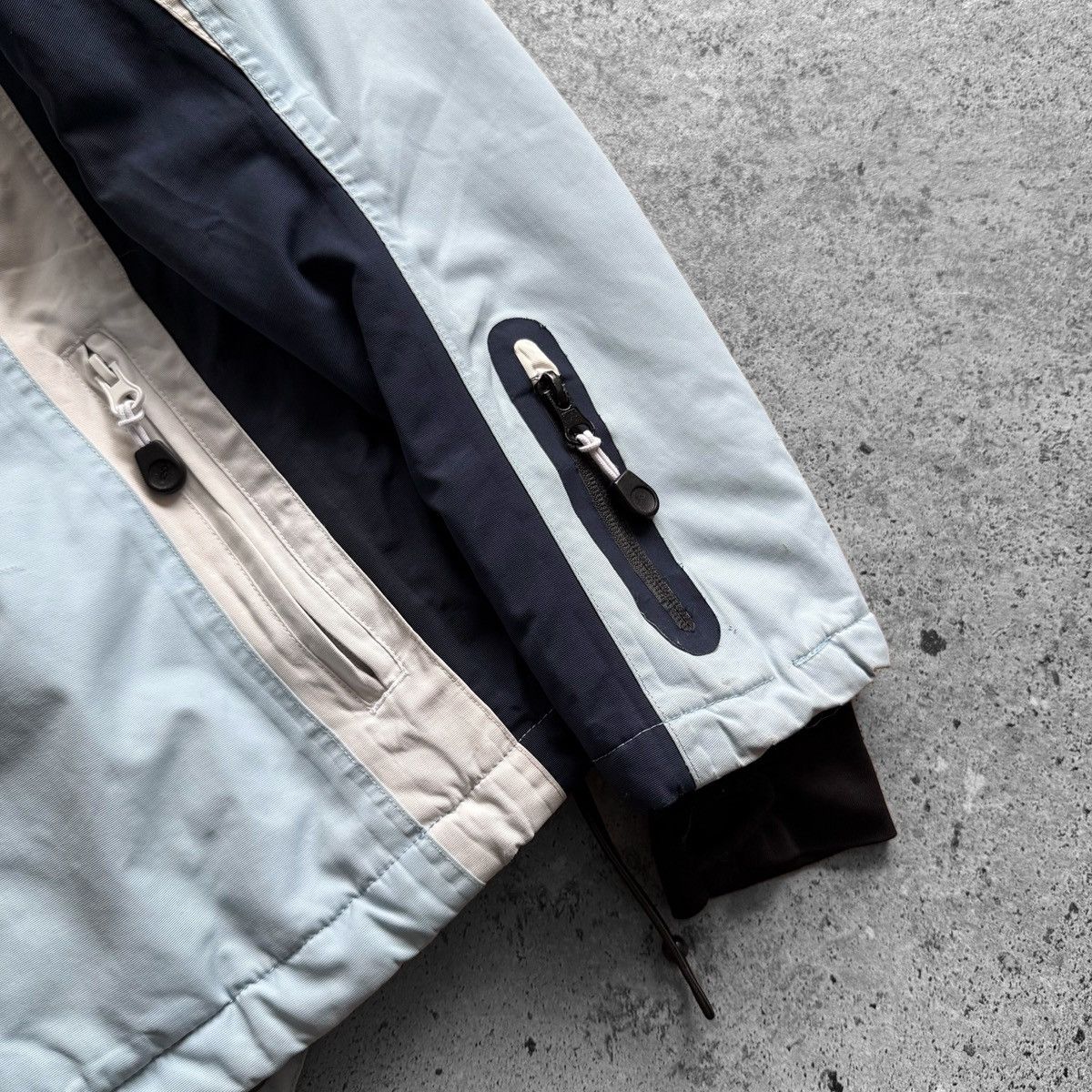 Asics Asics Wmns Vintage Ski Jacket Light Blue Hooded Winter Size M / US 6-8 / IT 42-44 - 5 Thumbnail
