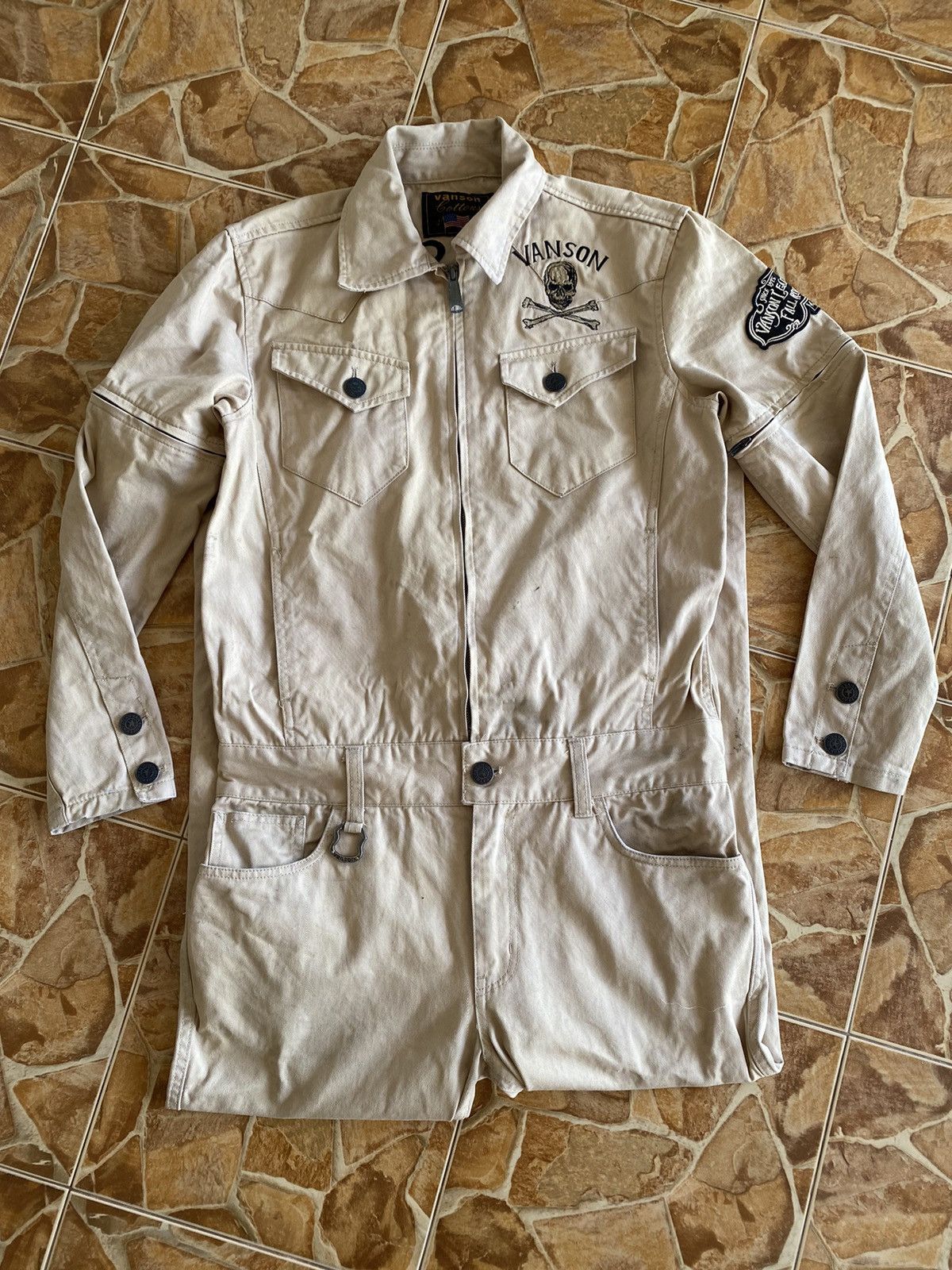 Vanson Leathers × Vintage Vintage Overalls Vanson Leathers Size US 36 / EU 52 - 10 Thumbnail