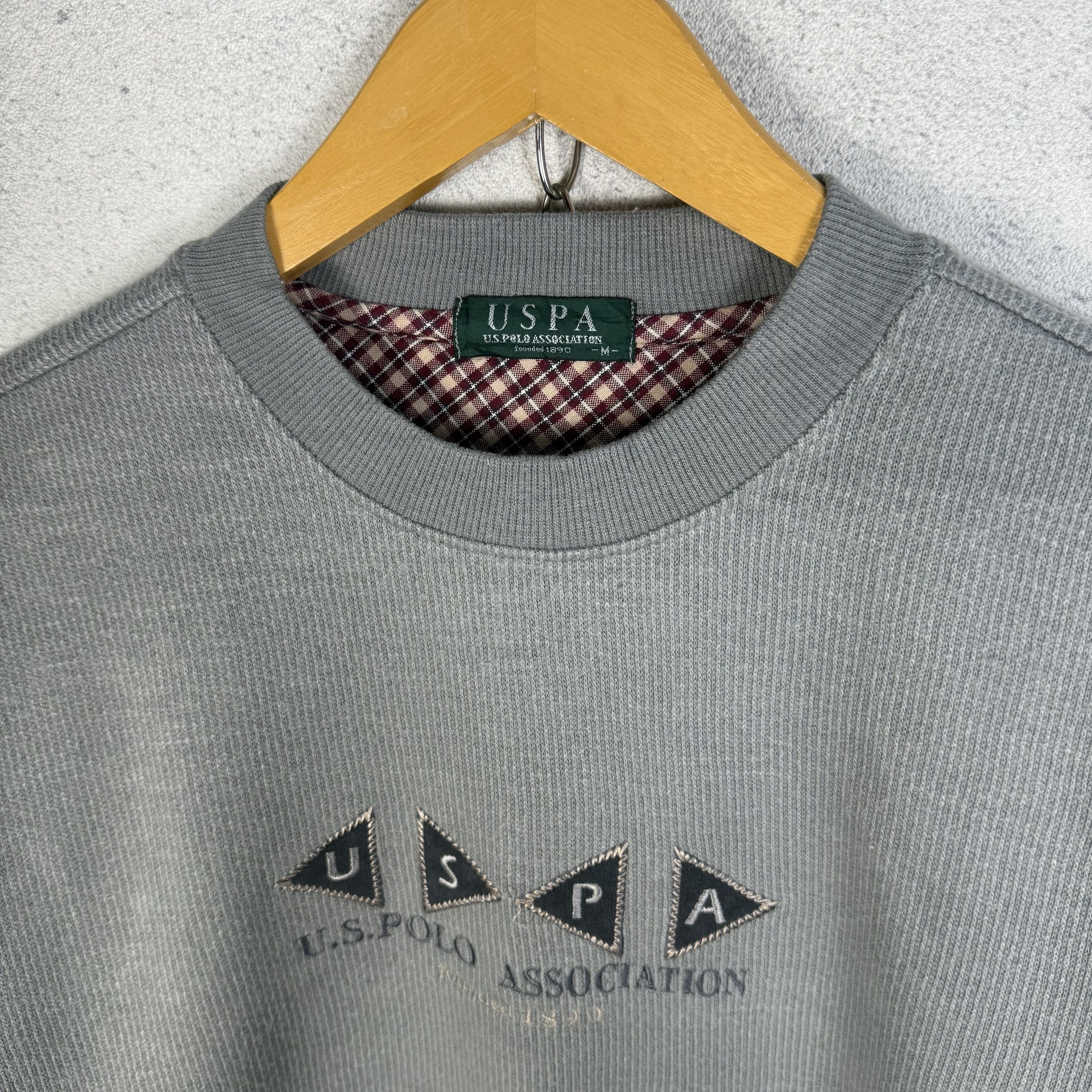 Vintage Vintage US Polo Association Sweatshirt Crewneck Size US M / EU 48-50 / 2 - 3 Thumbnail