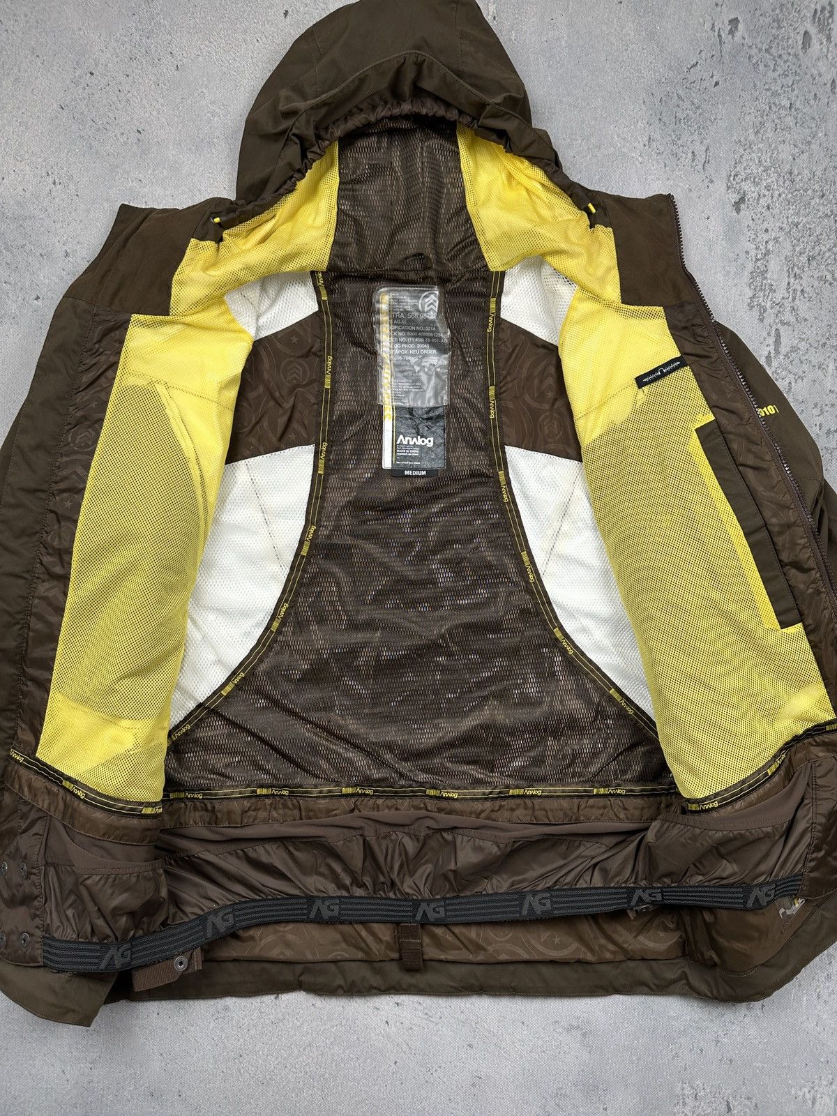 Analog Analog Apox Syst. technical Jacket Brown Snowboarding y2k Size US M / EU 48-50 / 2 - 16 Thumbnail