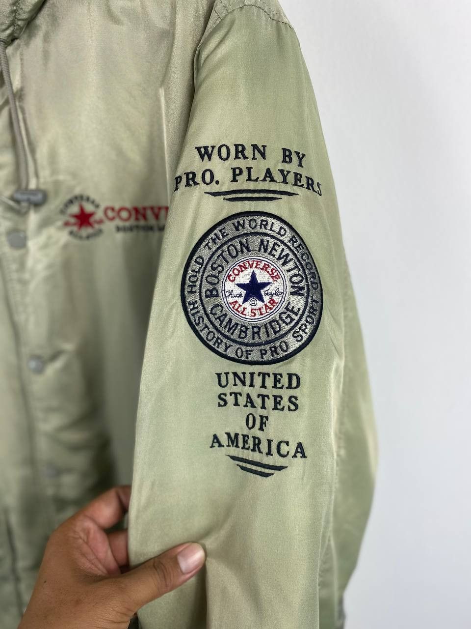 Converse vintage converse worn by pro player jacket sherpa lining Size US M / EU 48-50 / 2 - 4 Thumbnail
