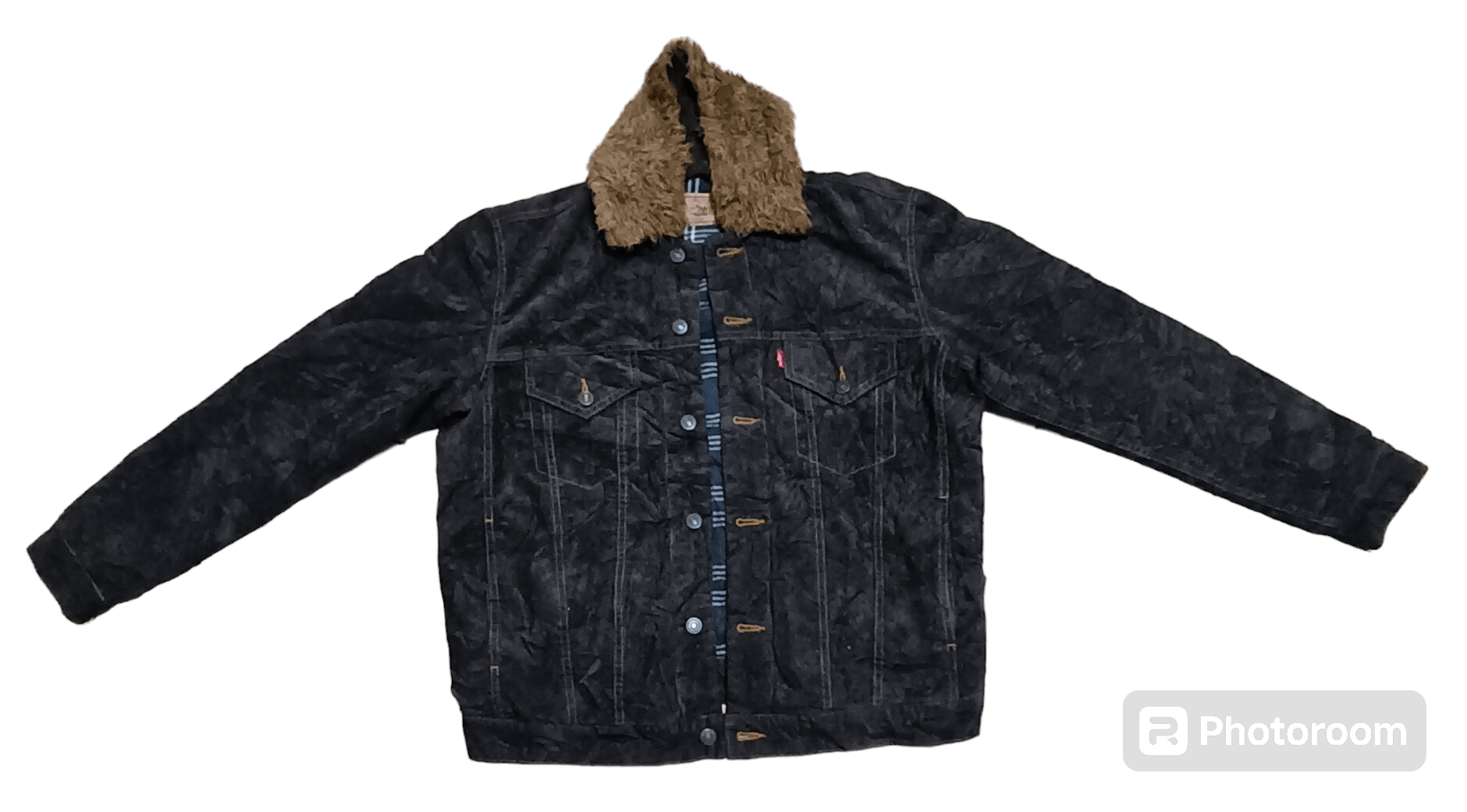 Levi's LEVIS CORDUROY LIGHT PUFFER JACKET Size US L / EU 52-54 / 3 - 1 Thumbnail