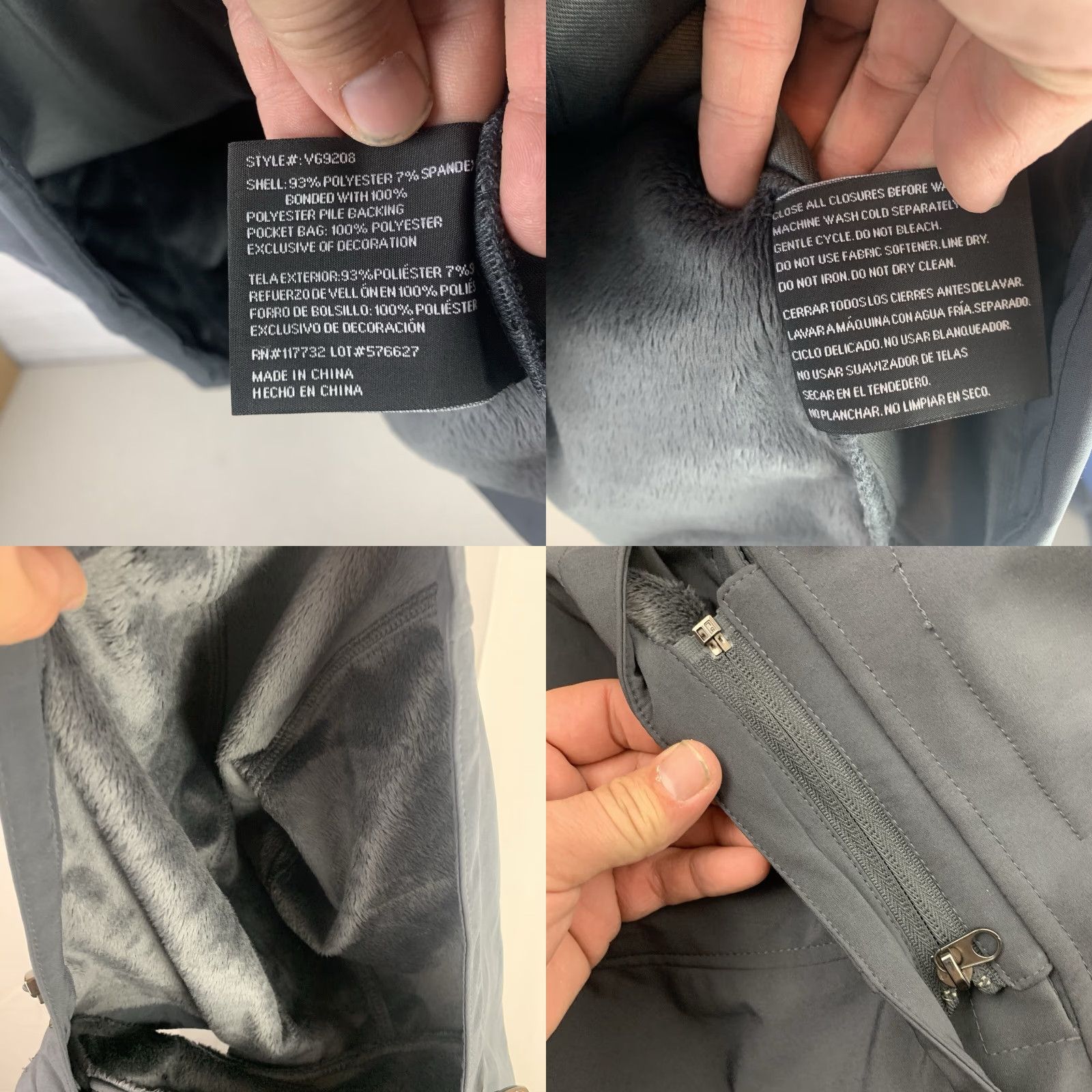 Vintage GERRY Woman’s Gray Full Zip Coat Jacket Special Edition Large Removable Hood Jacket Women L Gray Hooded Outdoor Classic Shell Basic Size L / US 10 / IT 46 - 10 Thumbnail