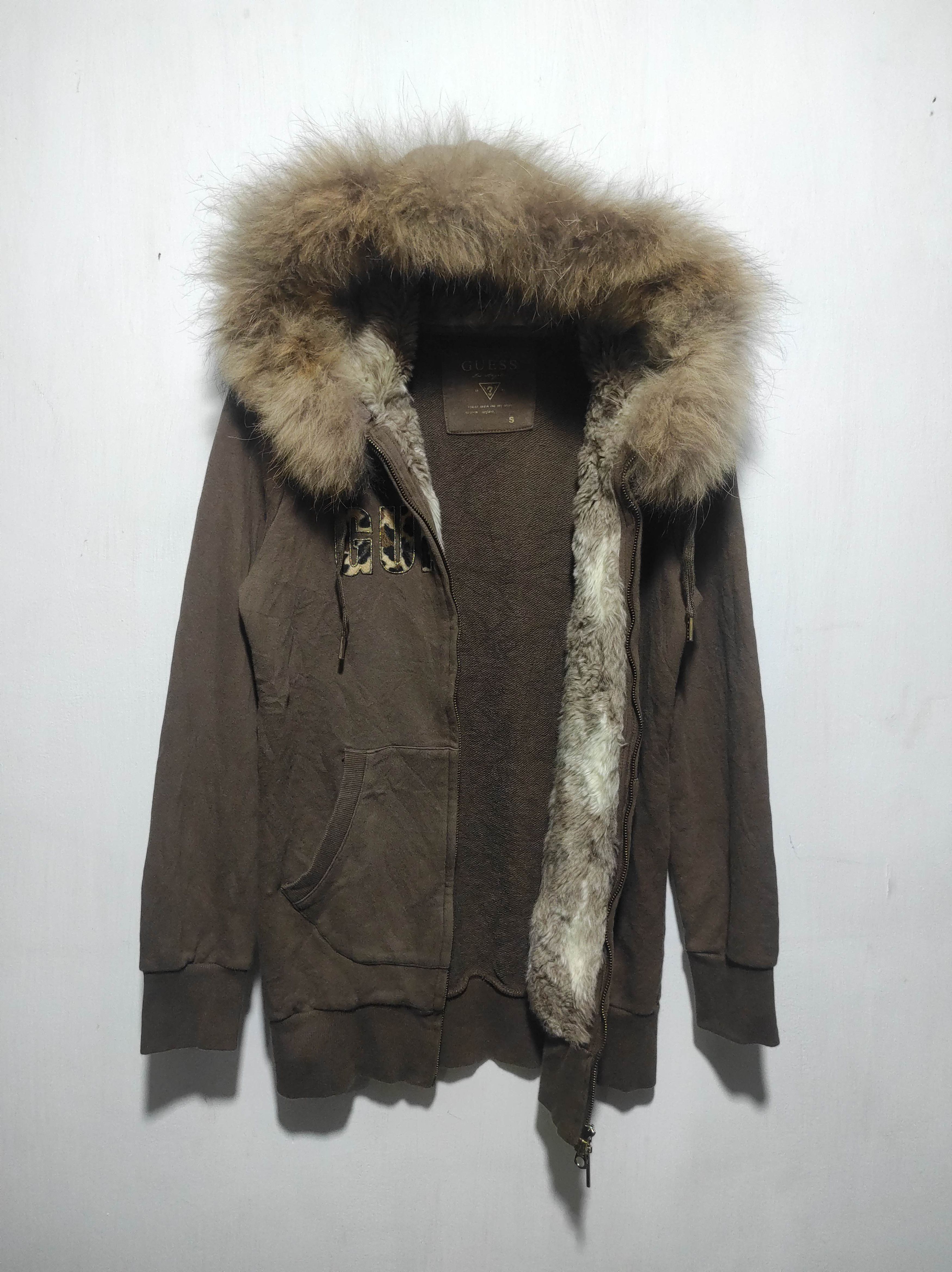 Guess Guess Leopard Double Zip Fur hoodie ifsixwasnine lgb style Size S / US 4 / IT 40 - 11 Thumbnail