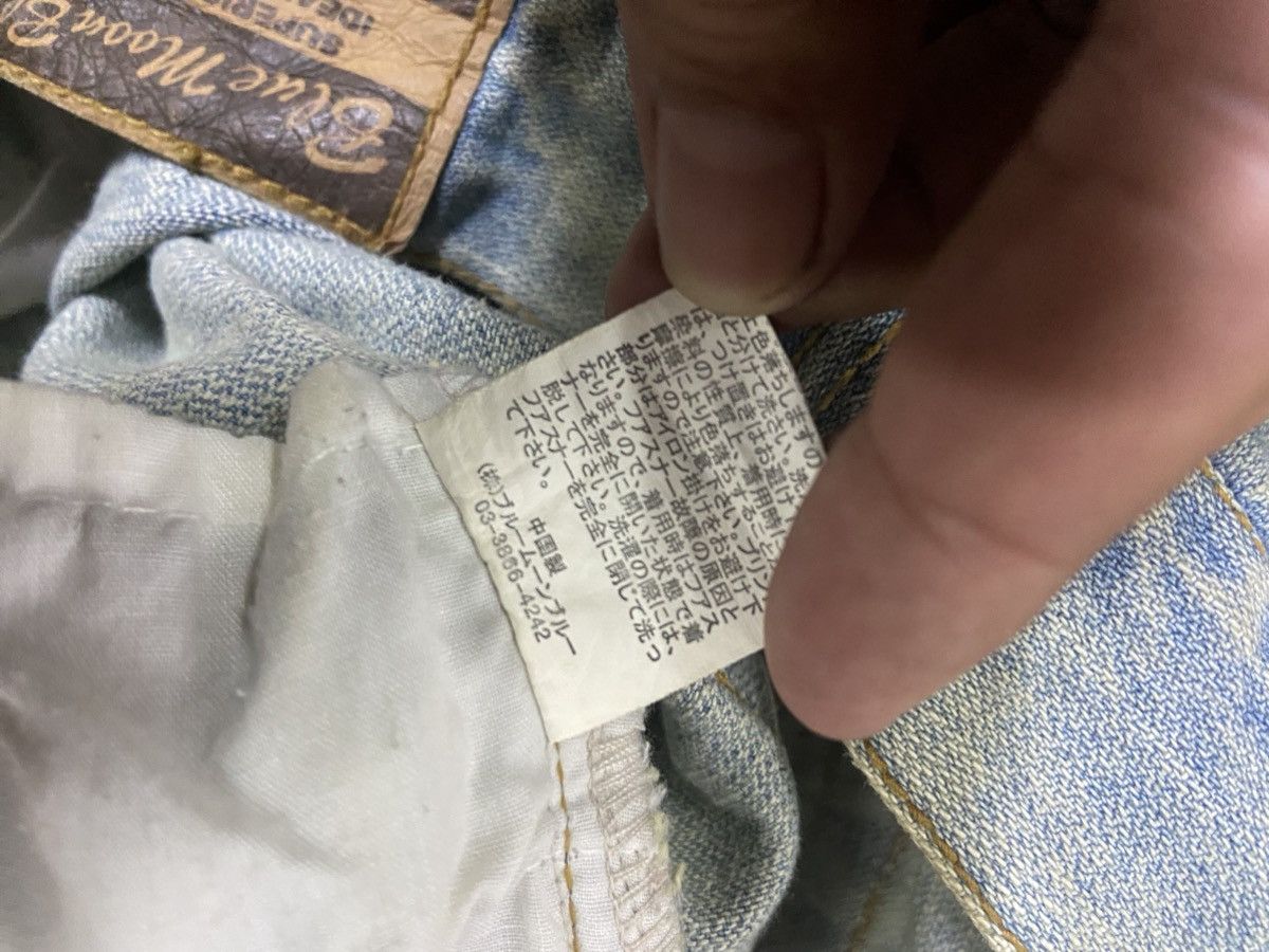 Blue Blue Japan 🔥 Blue Moon jeans if six was nine Size US 32 / EU 48 - 10 Thumbnail