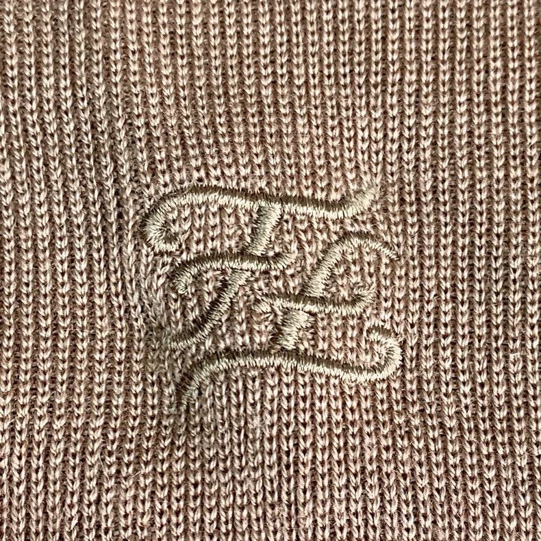 Fendi Fendi Brown Logo Embroidered Short Sleeve Knit Size US M / EU 48-50 / 2 - 5 Thumbnail