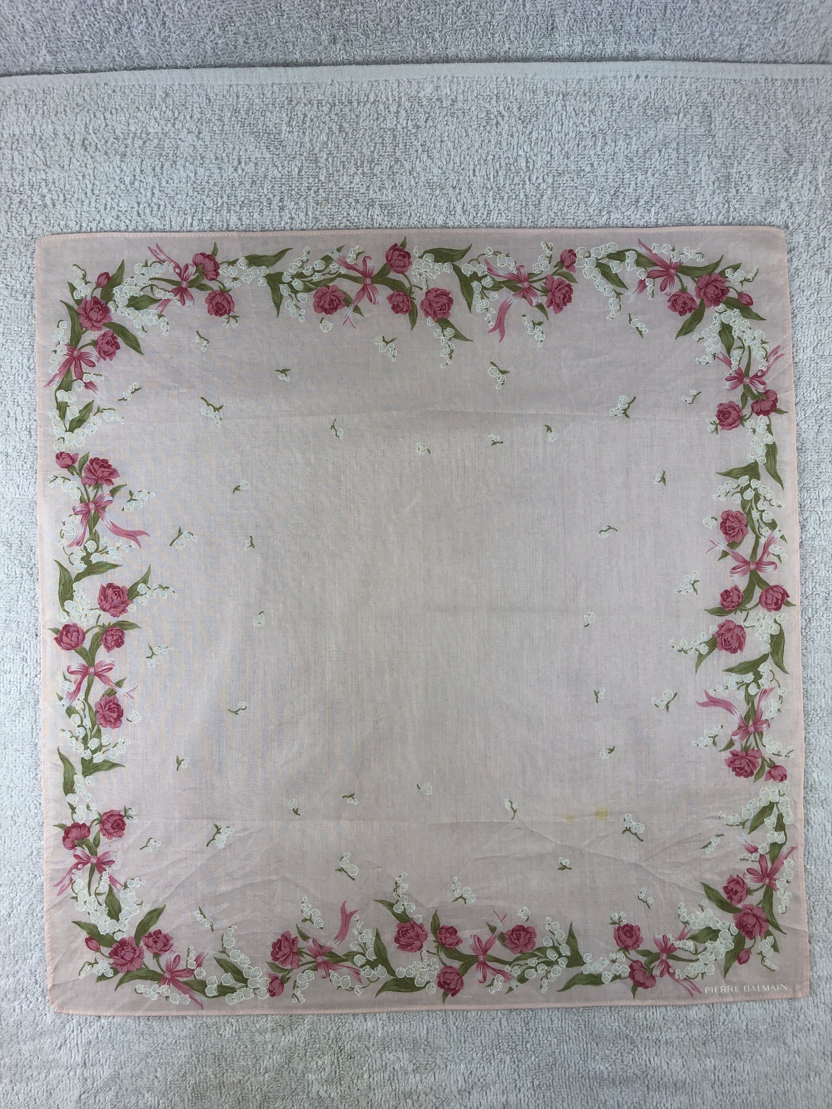 Pierre Balmain × Vintage Pierre Balmain Handkerchief / Bandana / Neckerchief Size ONE SIZE - 3 Thumbnail