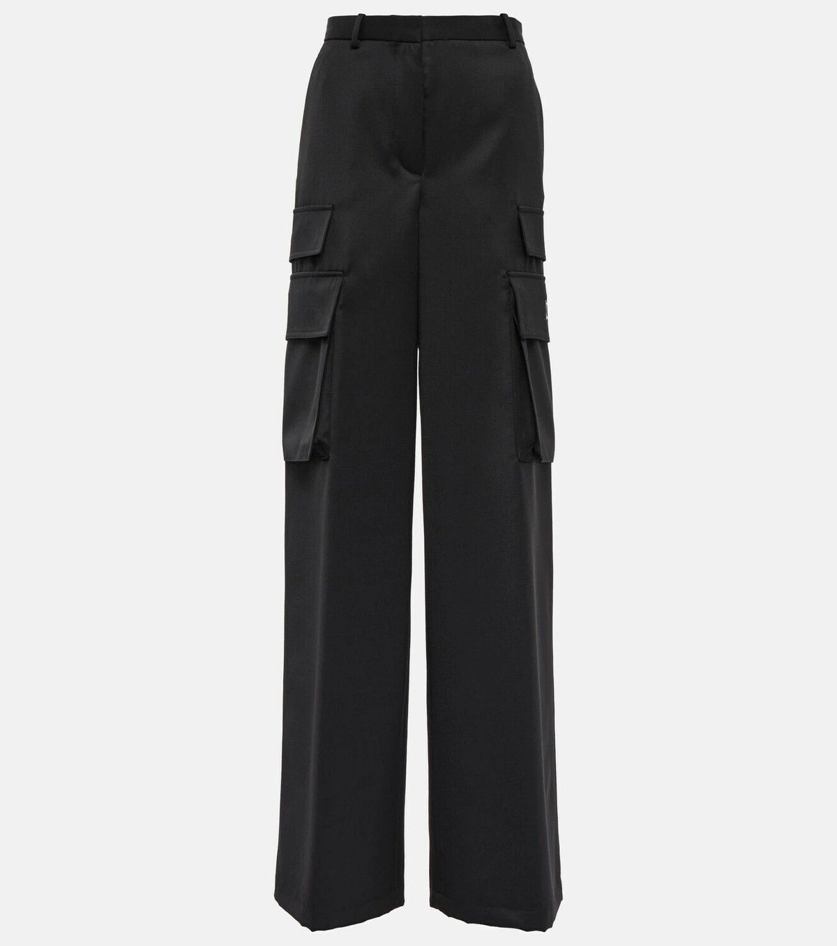 Versace o1y0226 Cargo Pant in Black Size 27" / US 4 / IT 40 - 1 Thumbnail