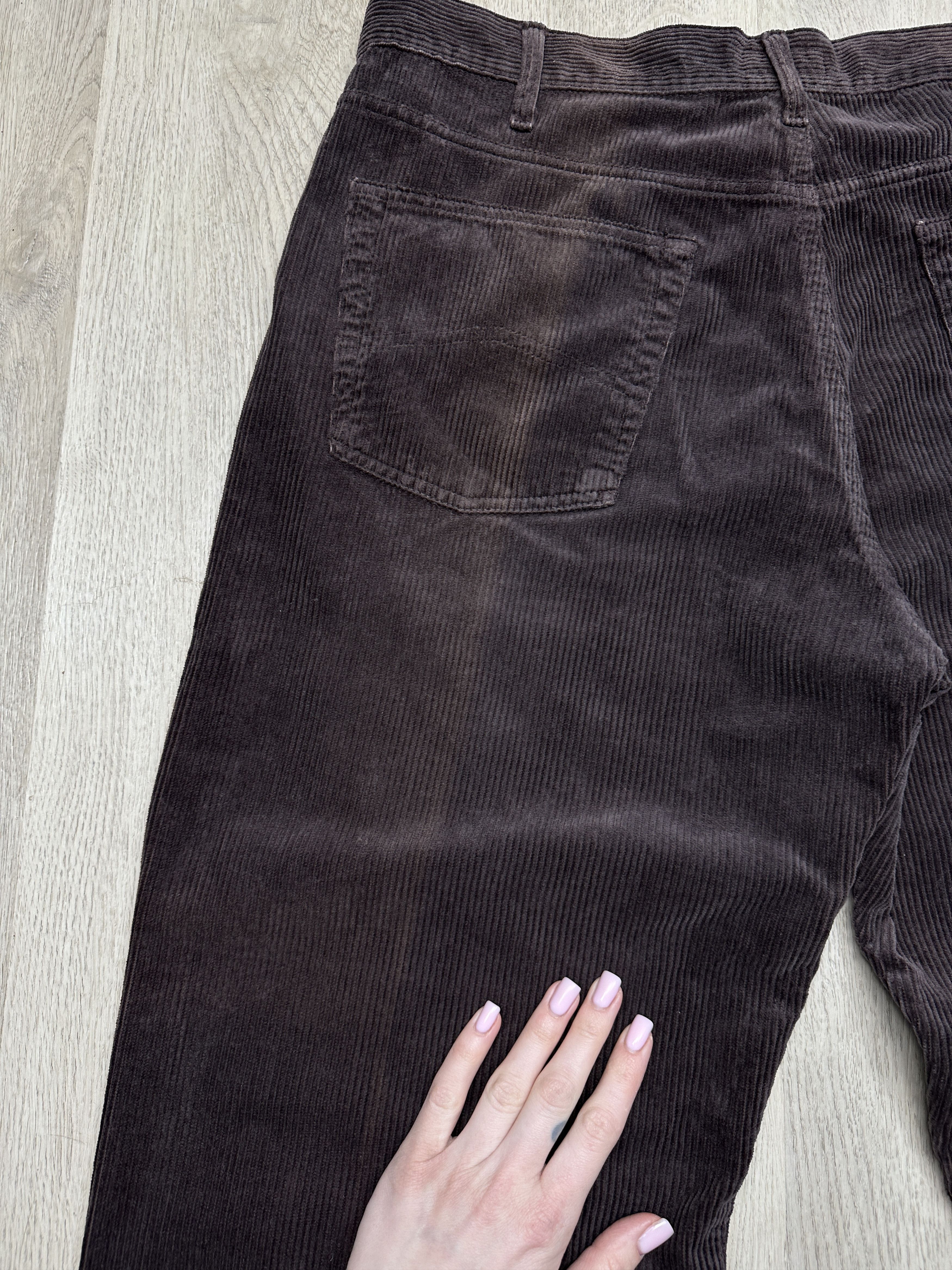 Armani Armani Jeans Vintage Mens Corduroy Denim Pants Jeans Size US 38 / EU 54 - 3 Thumbnail