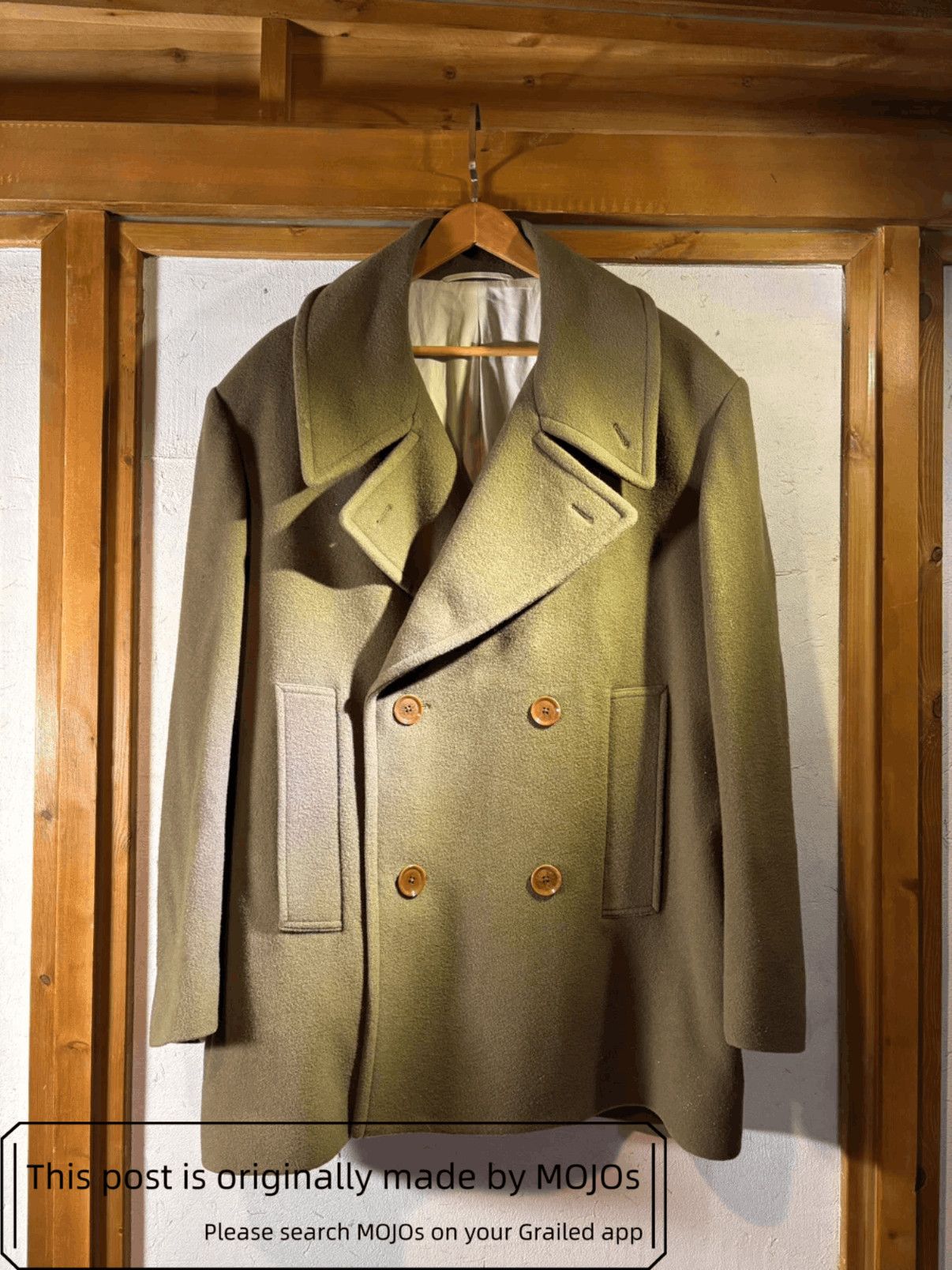 Sz 50 Lemaire OS Wool Coat mojos572626