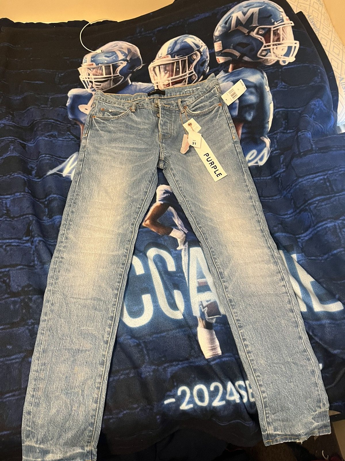 Purple Brand P001-SKCI324-31 SKINNY COATED Size US 31 - 1 Thumbnail