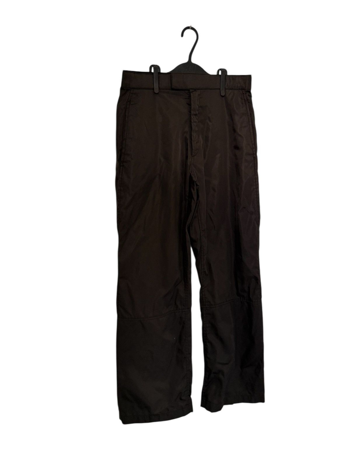 Prada PRADA NYLON PANTS BROWN Size US 28 / EU 44 - 2 Thumbnail