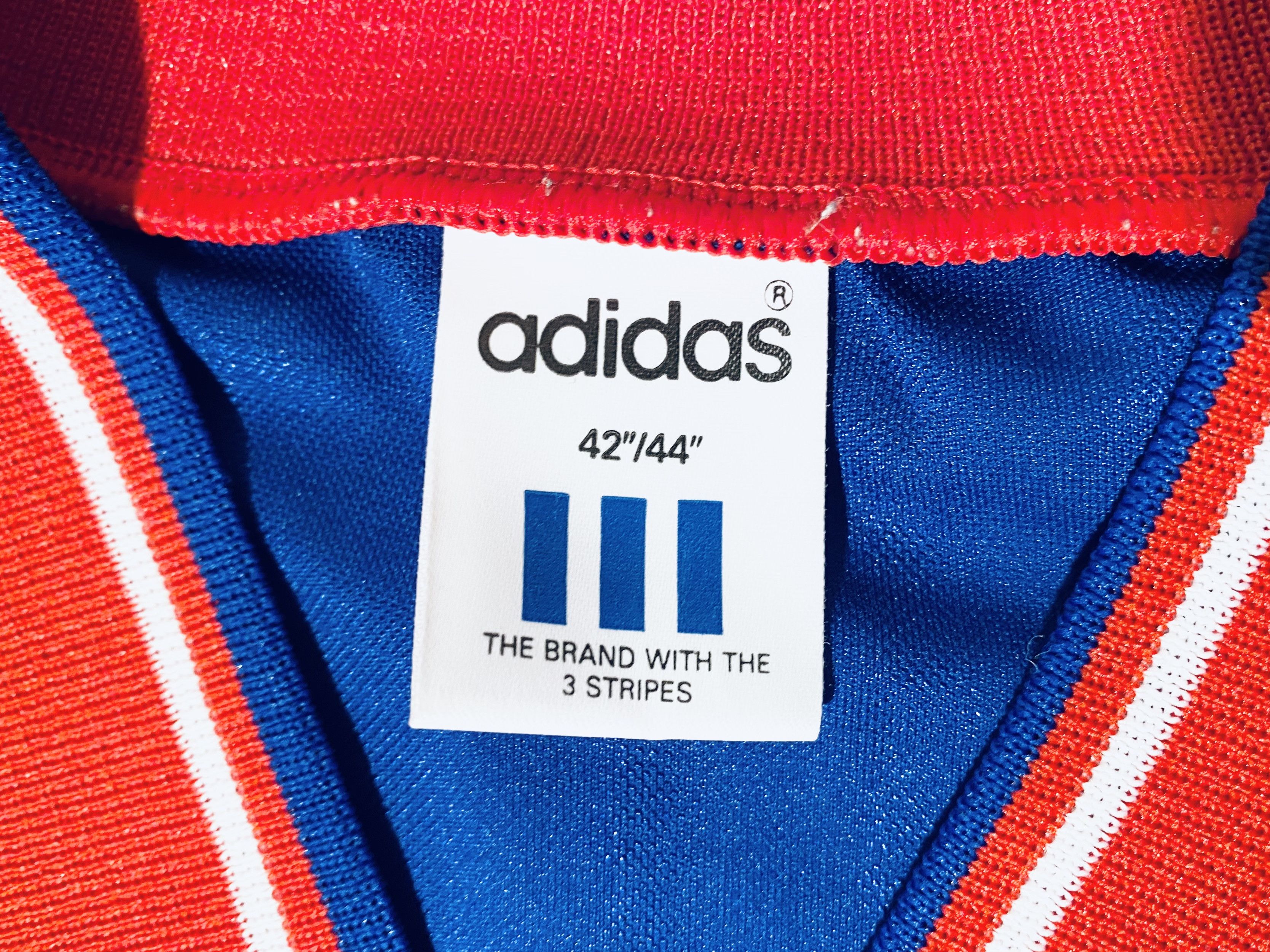 Adidas Rangers *Mint Condition* Home Jersey Shirt 1992 - 1994 Size US L / EU 52-54 / 3 - 8 Thumbnail