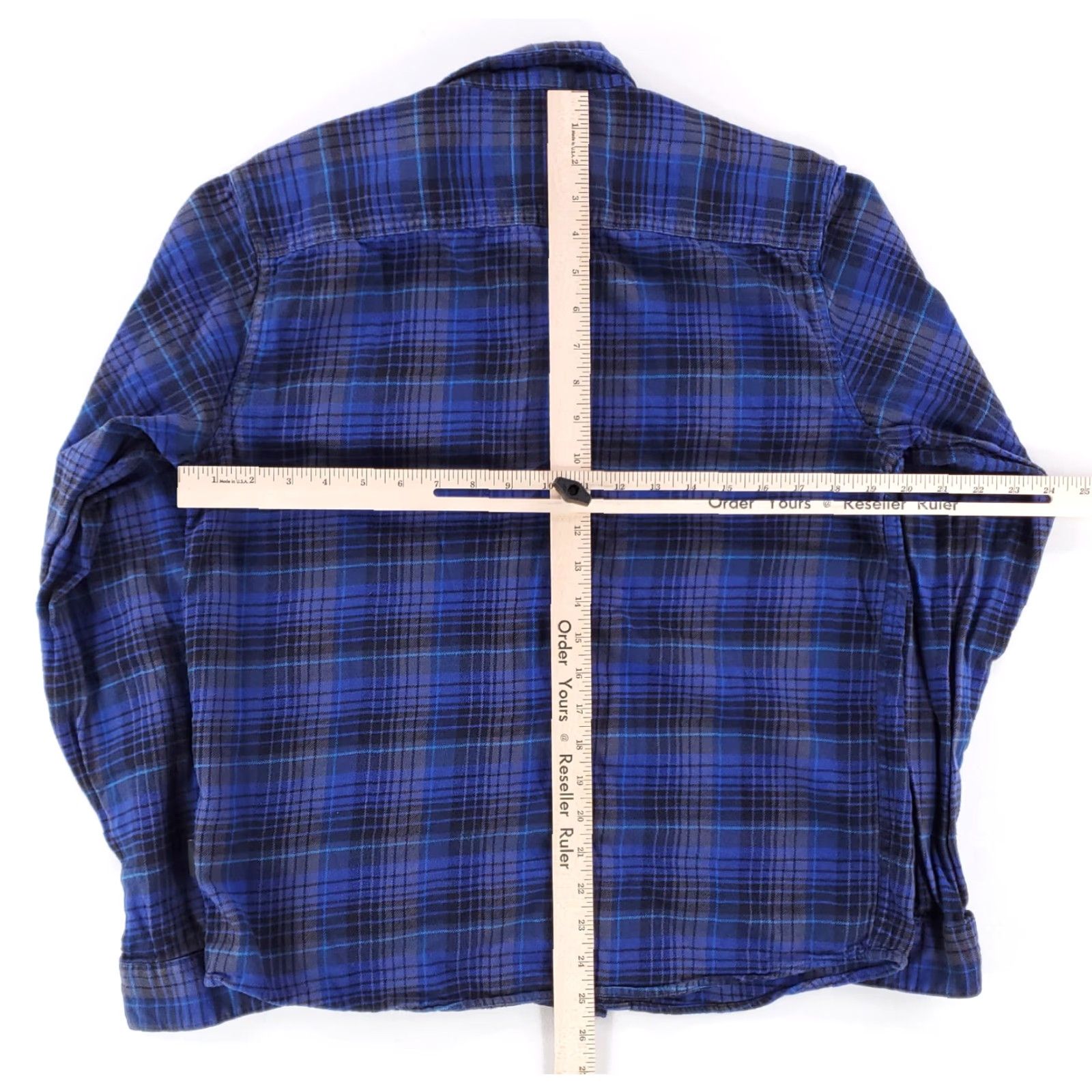 Patagonia Patagonia Fjord Flannel Button-Up Shirt Blue Black Plaid Long Sleeve Mens S Size US S / EU 44-46 / 1 - 4 Thumbnail