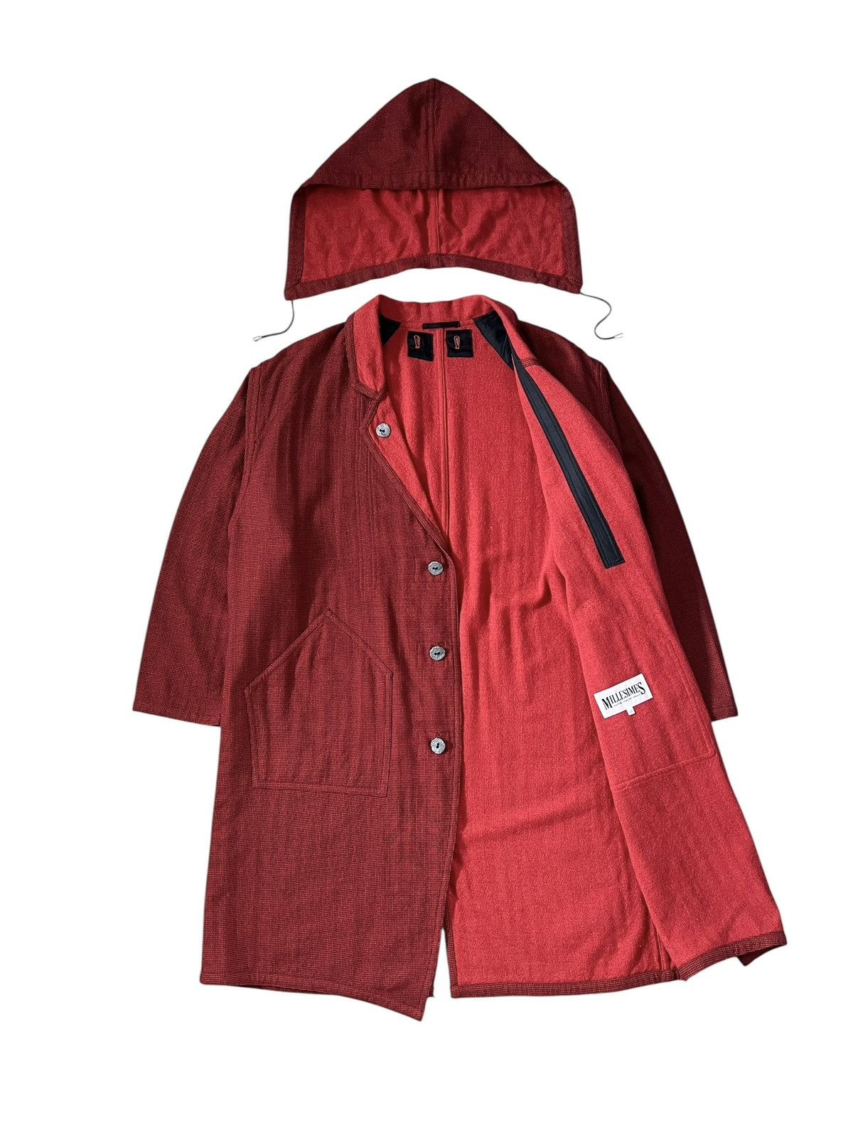 80s MILLESIMES MFG leather hoodie coat What Kind of Jackets Were