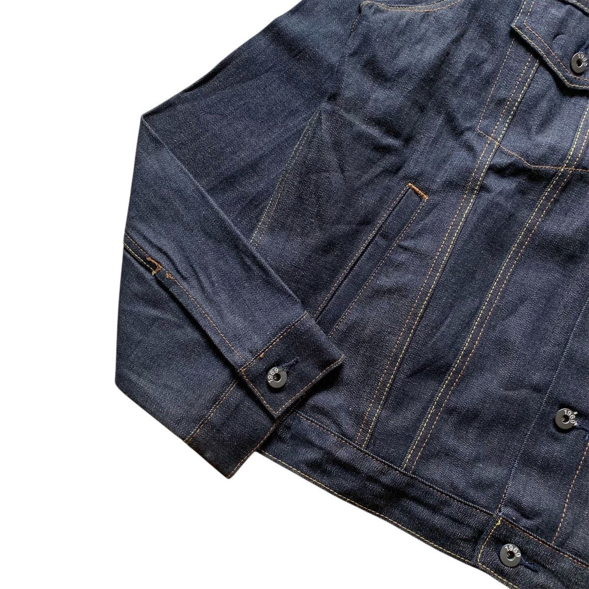 Gap Gap Fall 19 Raw Indigo Selvedge Denim Jacket Size US XL / EU 56 / 4 - 3 Thumbnail