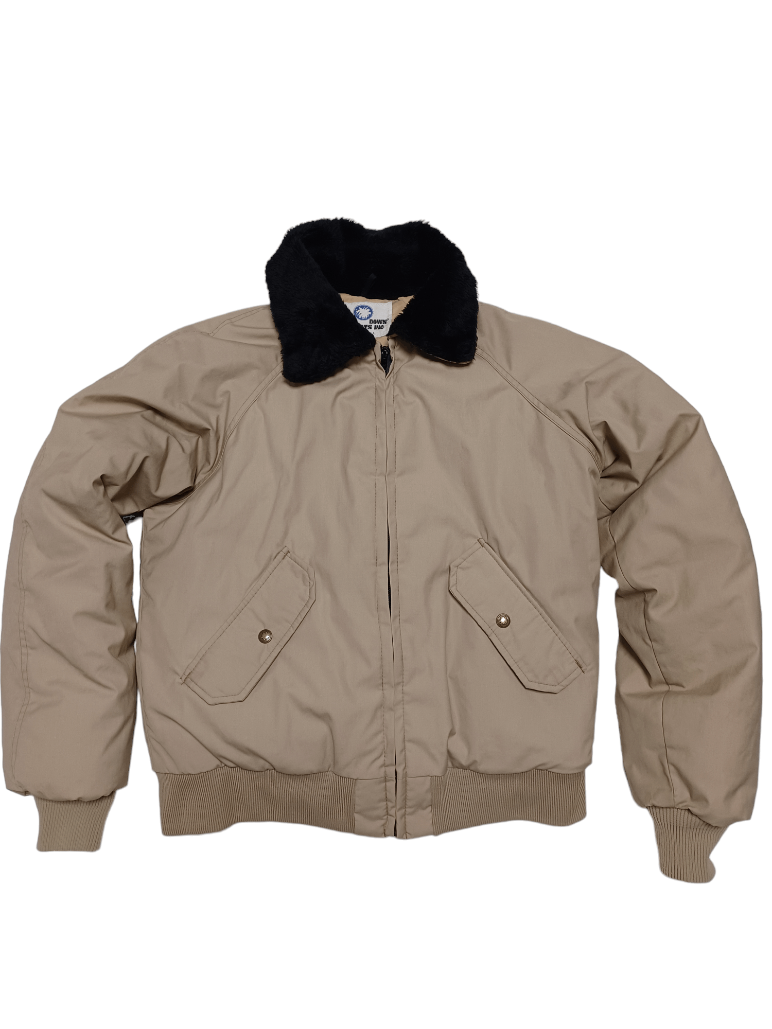 Other VINTAGE MADE IN USA BOMBER PILOT MILITARY PUFF JACKET Size US S / EU 44-46 / 1 - 1 Thumbnail