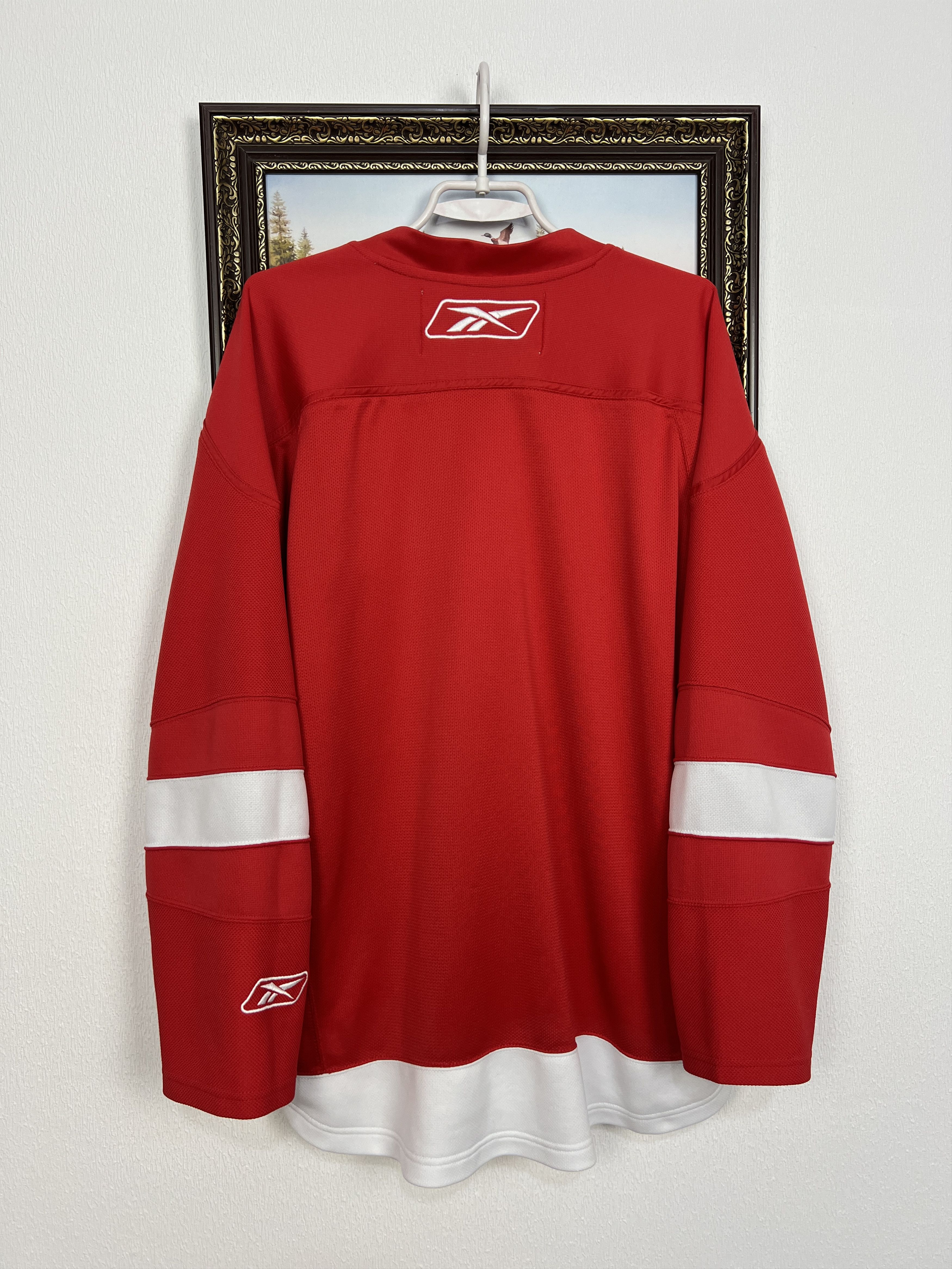 Reebok Vintage Reebok Detroit Red Wings Ice Hocket NHL Jersey Rare Size US L / EU 52-54 / 3 - 8 Thumbnail