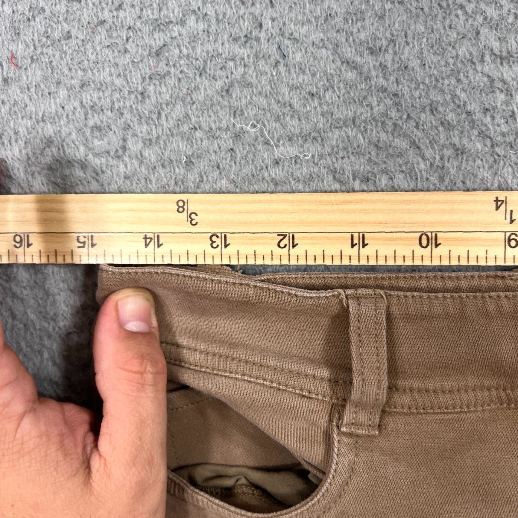 Eileen Fisher EILEEN FISHER Women’s Dress Pants Brown Classic Fit Size L 28" Inseam Hemmed Size 36" / US 14 / IT 50 - 5 Thumbnail