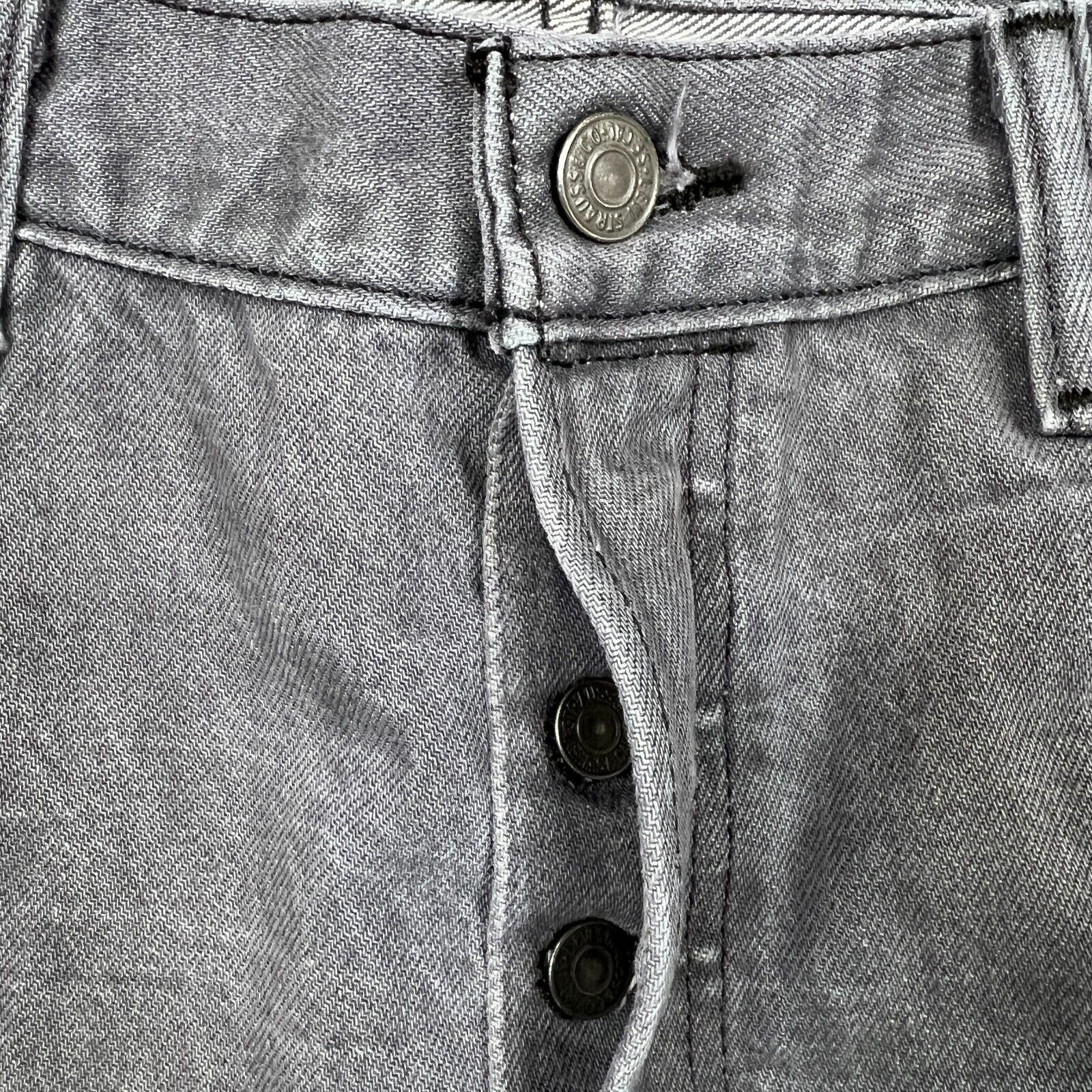 Levi's × Vintage Levi's 501 Jeans 34x31 Fit Straight Stone Wash Denim Pants Size US 34 / EU 50 - 3 Thumbnail